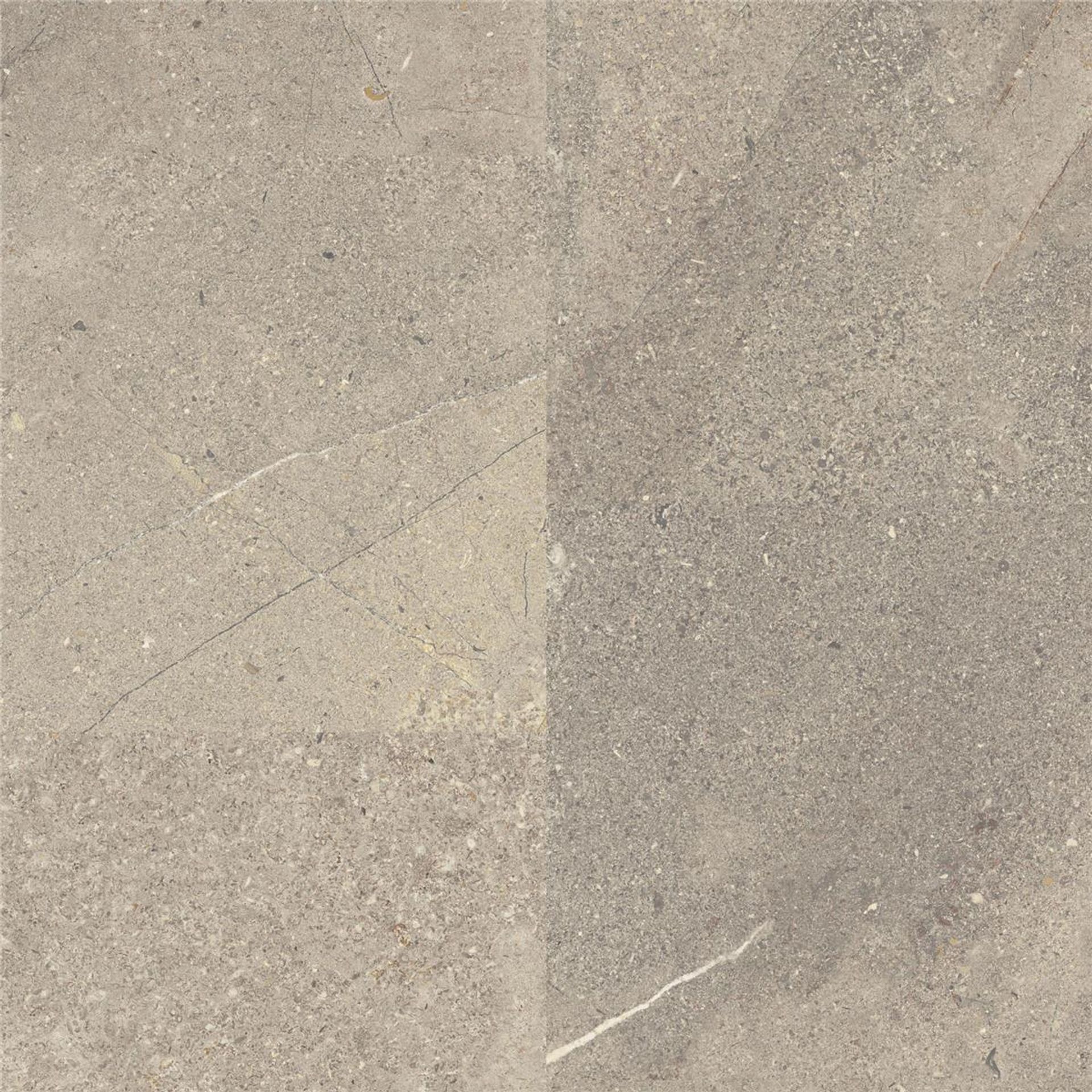 Designboden NATURALS-Sediment-Grey Fliese 66,6 cm x 66,6 cm - Nutzschichtdicke 0,55 mm