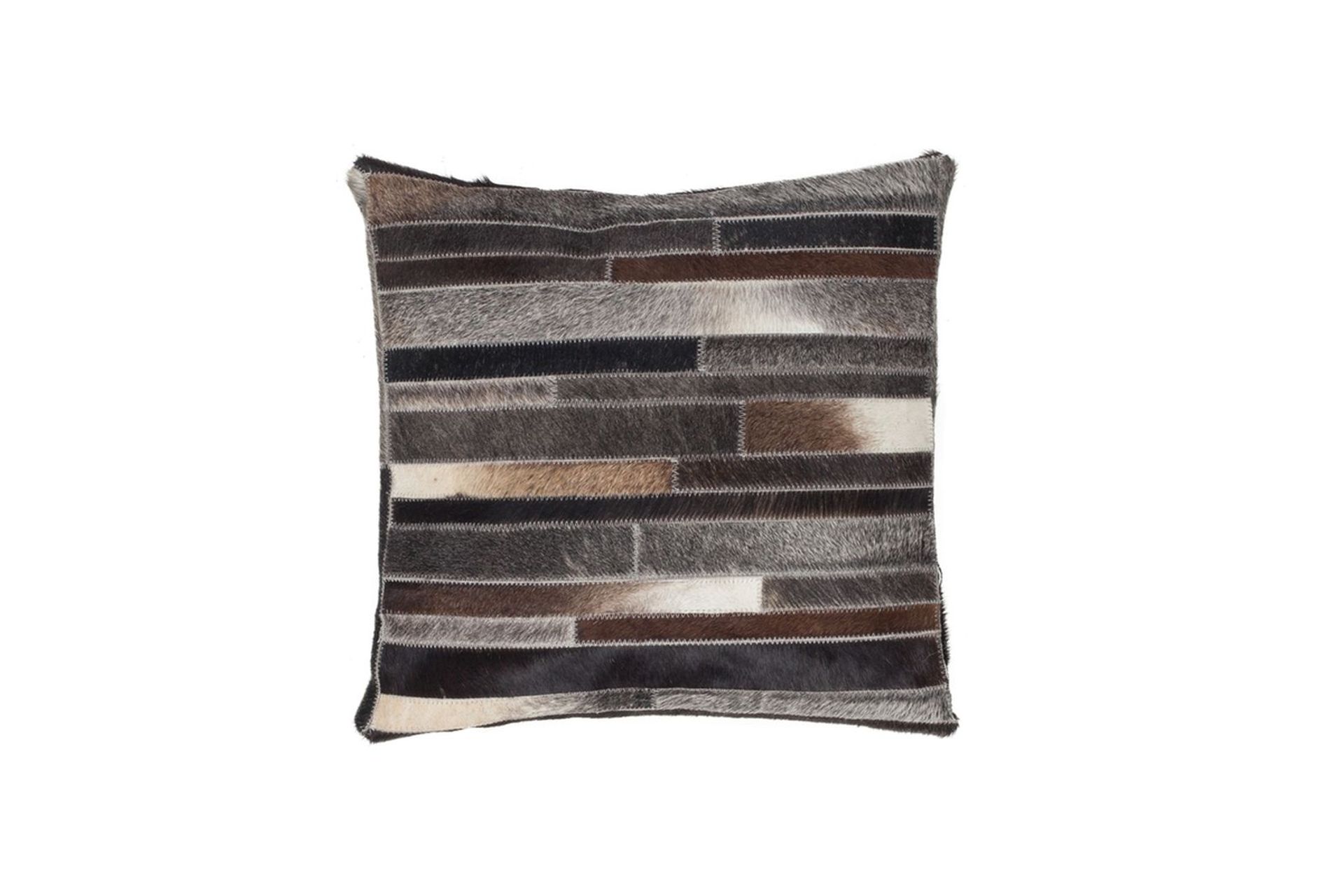 Kissen (gefüllt) Lavish Pillow 110 Grau-Braun 45 cm x 45 cm