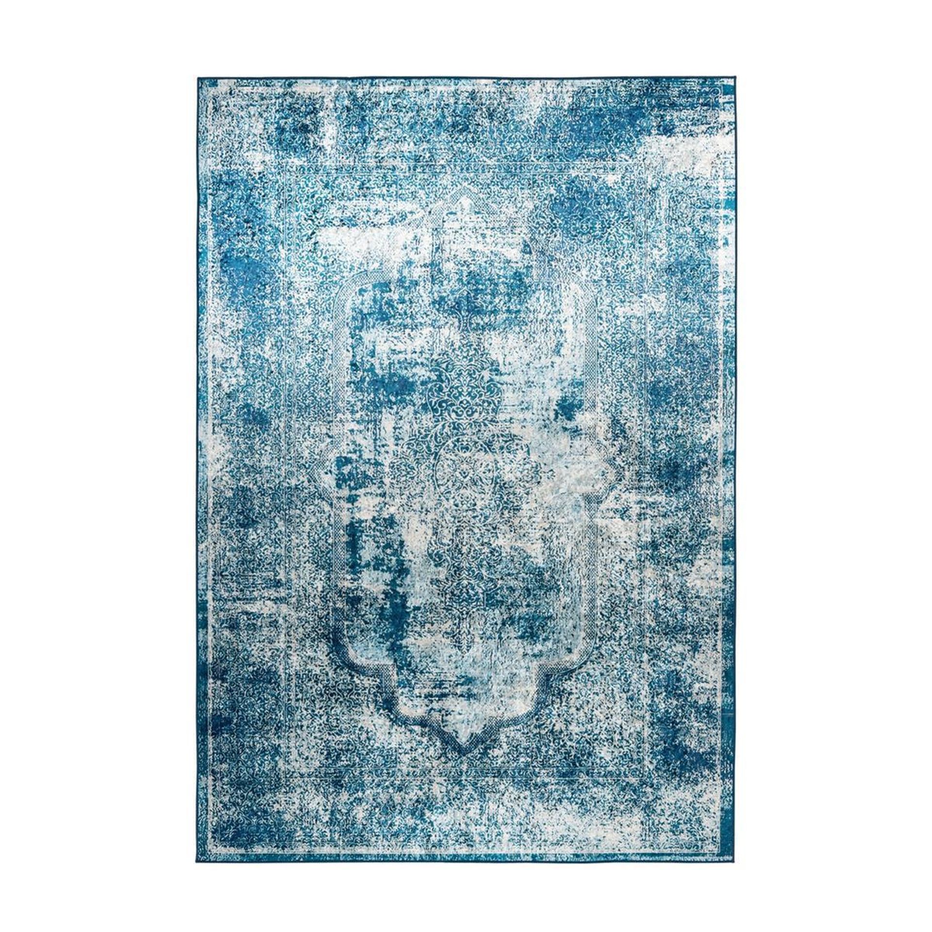 Teppich Rhodin 425 Blau 120 cm x 170 cm