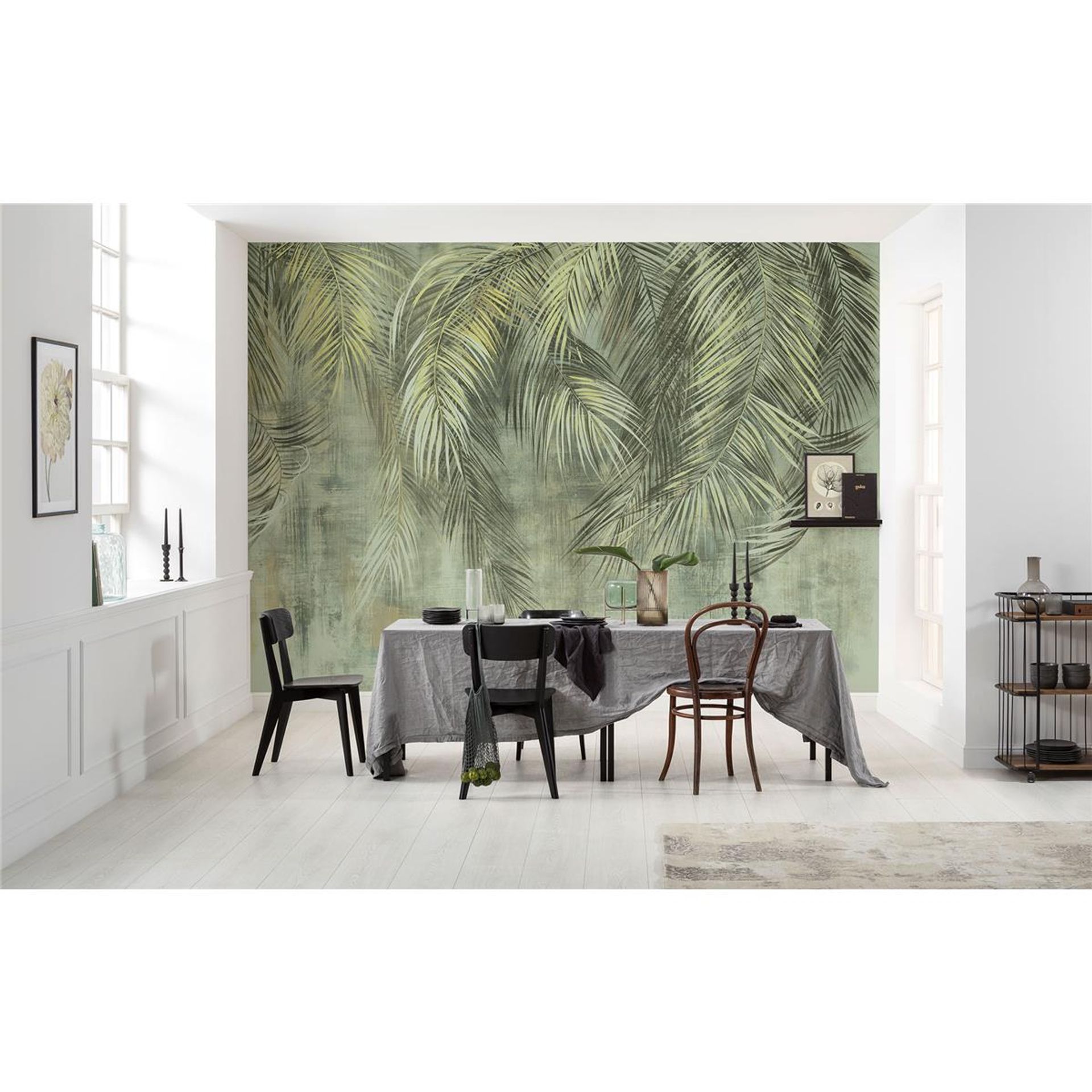 Vlies Fototapete - Palm Fronds - Größe 350 x 250 cm