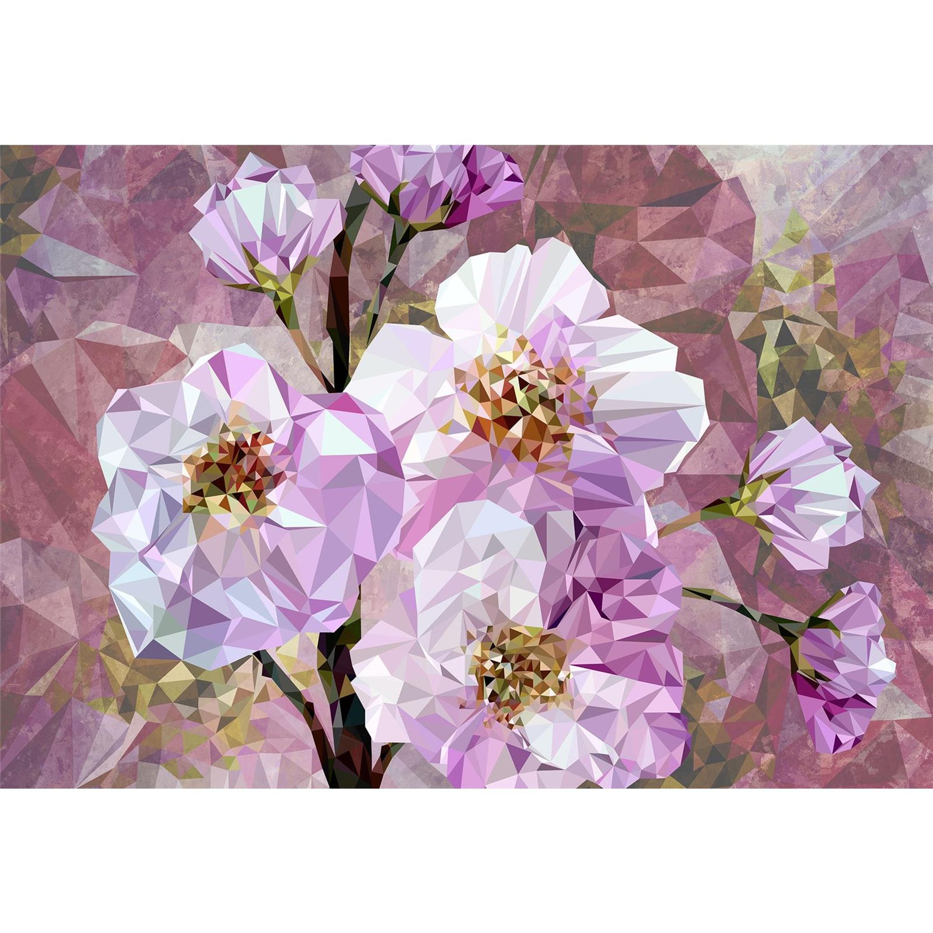 Vlies Fototapete - Blooming Gems - Größe 368 x 248 cm
