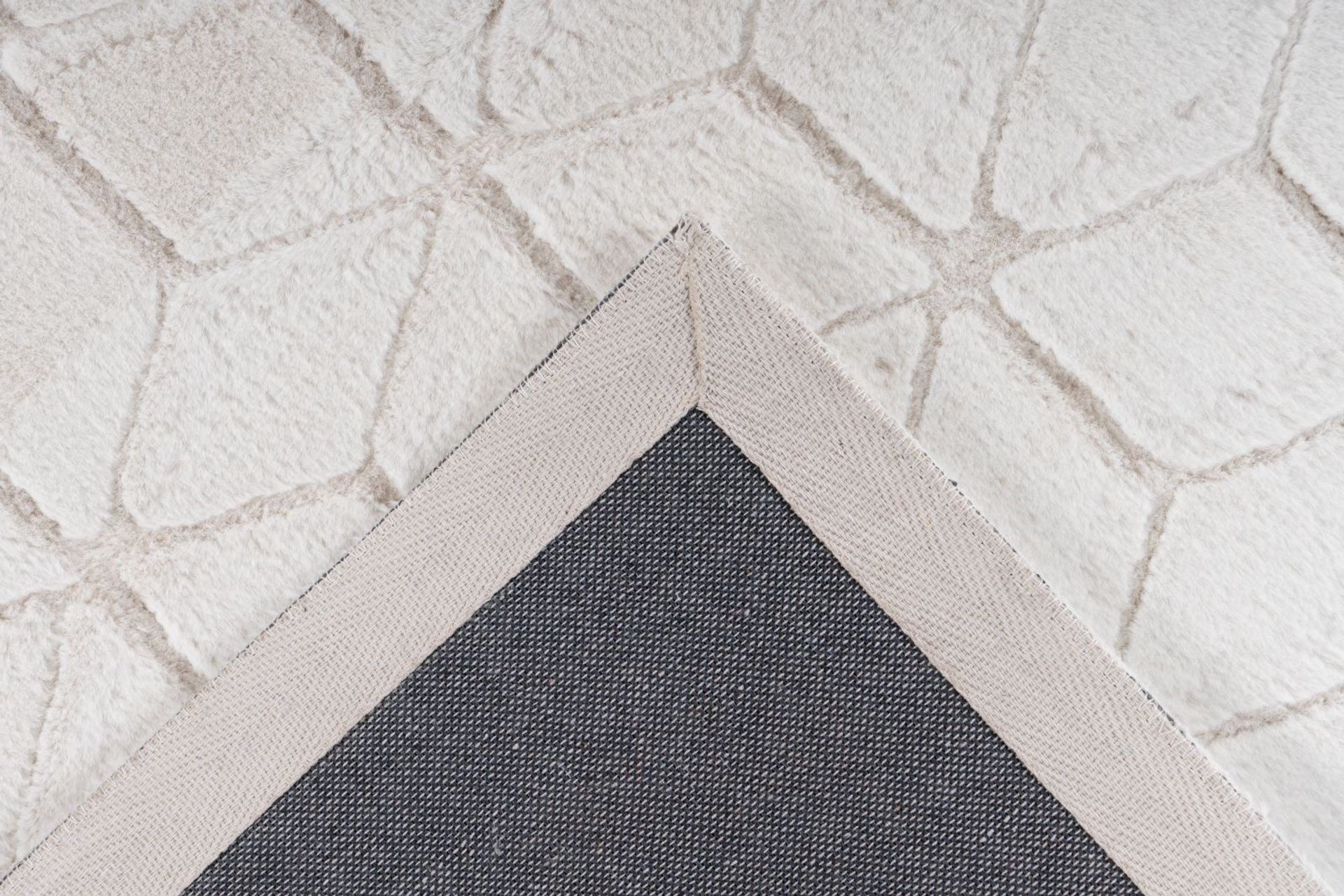 Teppich Vivica 125 Weiß / Creme 80 cm x 150 cm