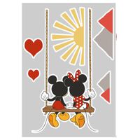 Wandtattoo - Mickey Swing  - Größe 50 x 70 cm