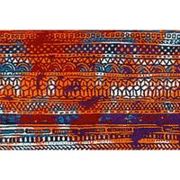 Teppich Move 4449 Grau / Orange / Violett 80 cm x 150 cm