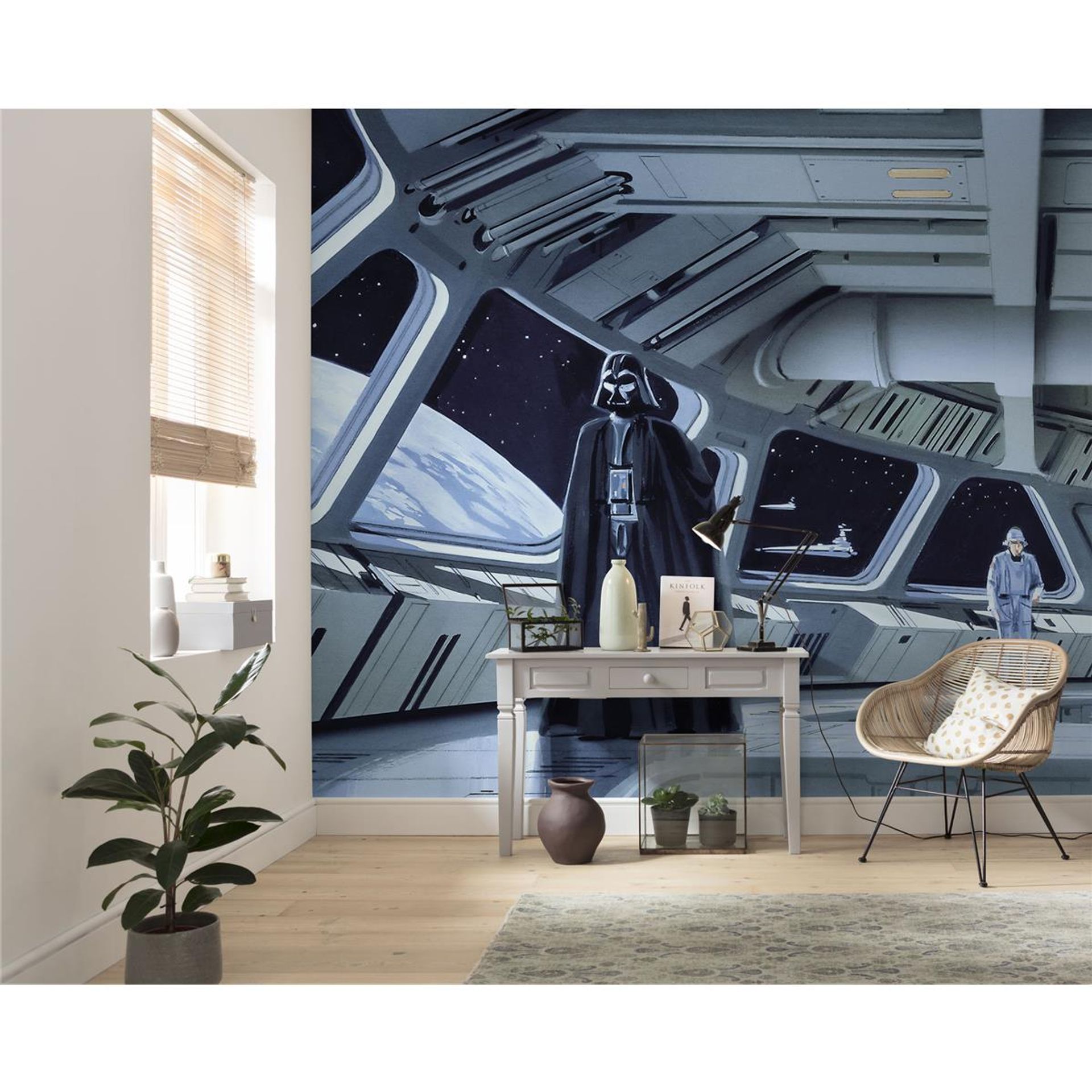 Vlies Fototapete - Star Wars Classic RMQ Stardestroyer Deck - Größe 500 x 250 cm