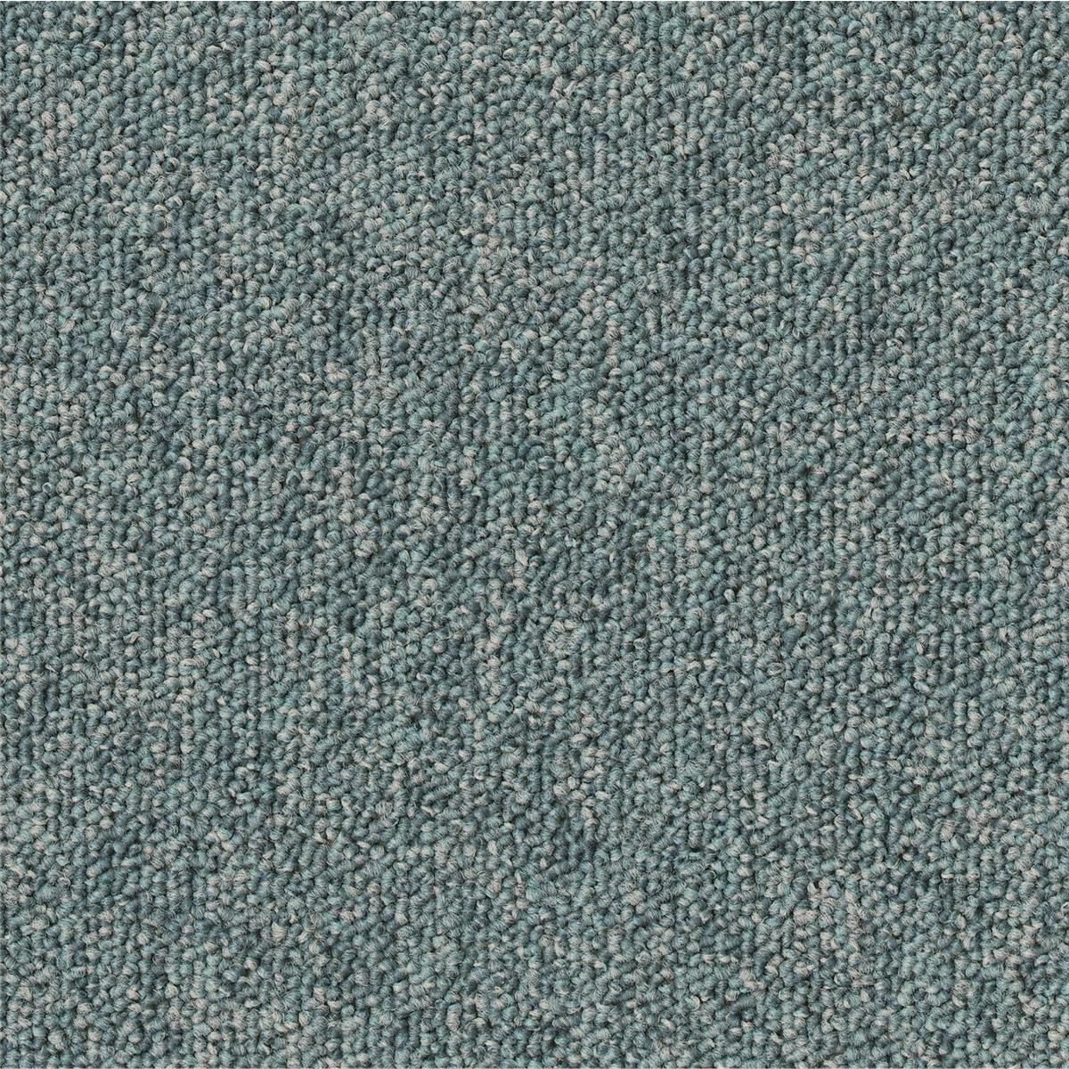 Teppichfliesen 50 x 50 cm Schlinge Stratos A138 8835 Blau Allover