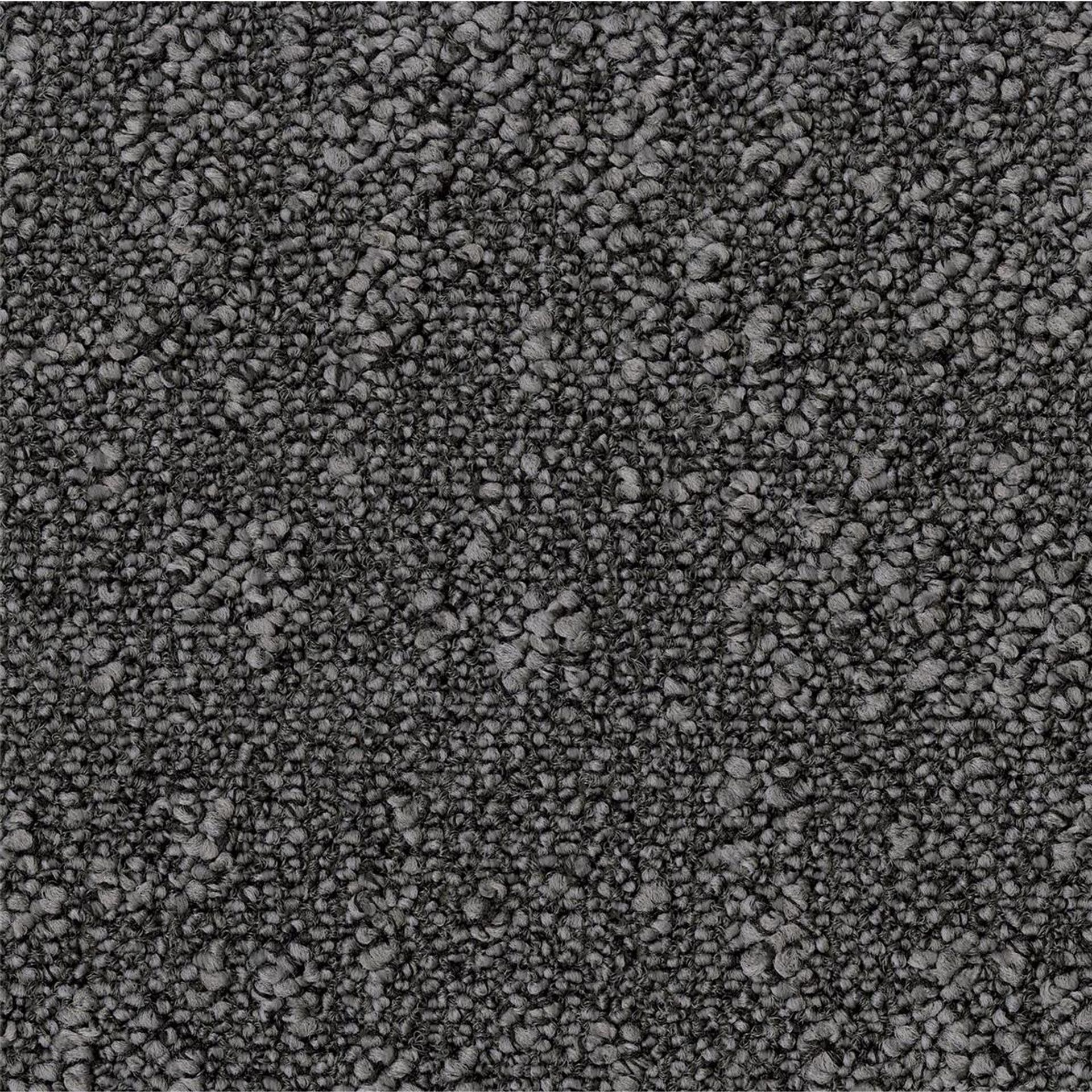 Teppichfliesen 50 x 50 cm Schlinge strukturiert AirMaster Earth AA71 9970 Grau Textur