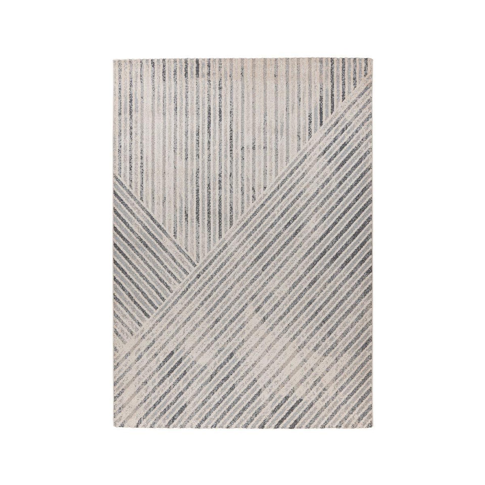Teppich Rhombus 125 Beige / Grau 160 cm x 230 cm
