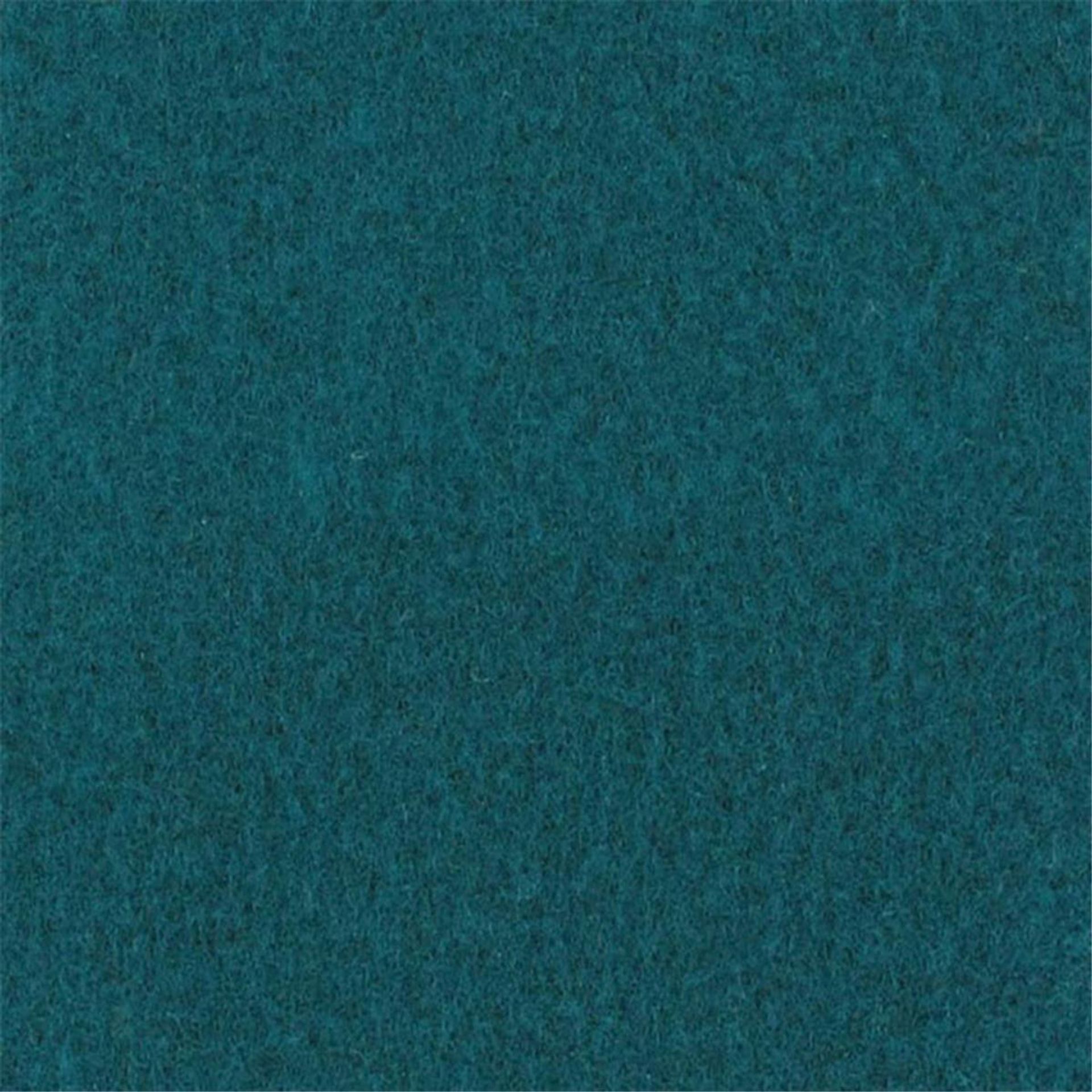 Messeboden Flacher-Nadelvlies EXPOSTYLE Atoll Blue 1234 mit Schutzfolie  - Rollenbreite 300 cm