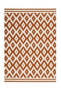 Teppich Now! 300 Elfenbein / Orange 200 cm x 290 cm