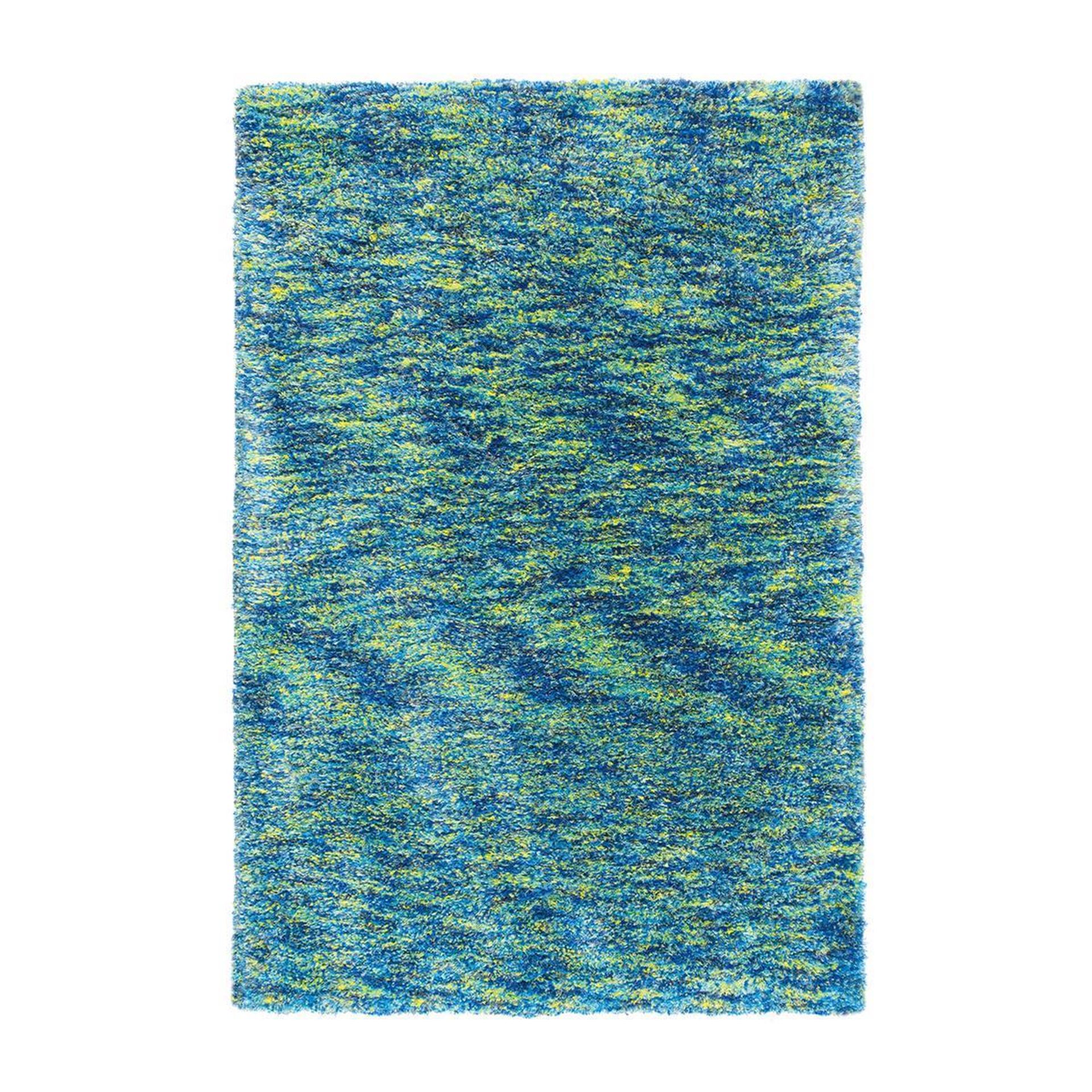 Teppich Mona 8043 Blau / Grün 160 cm x 230 cm