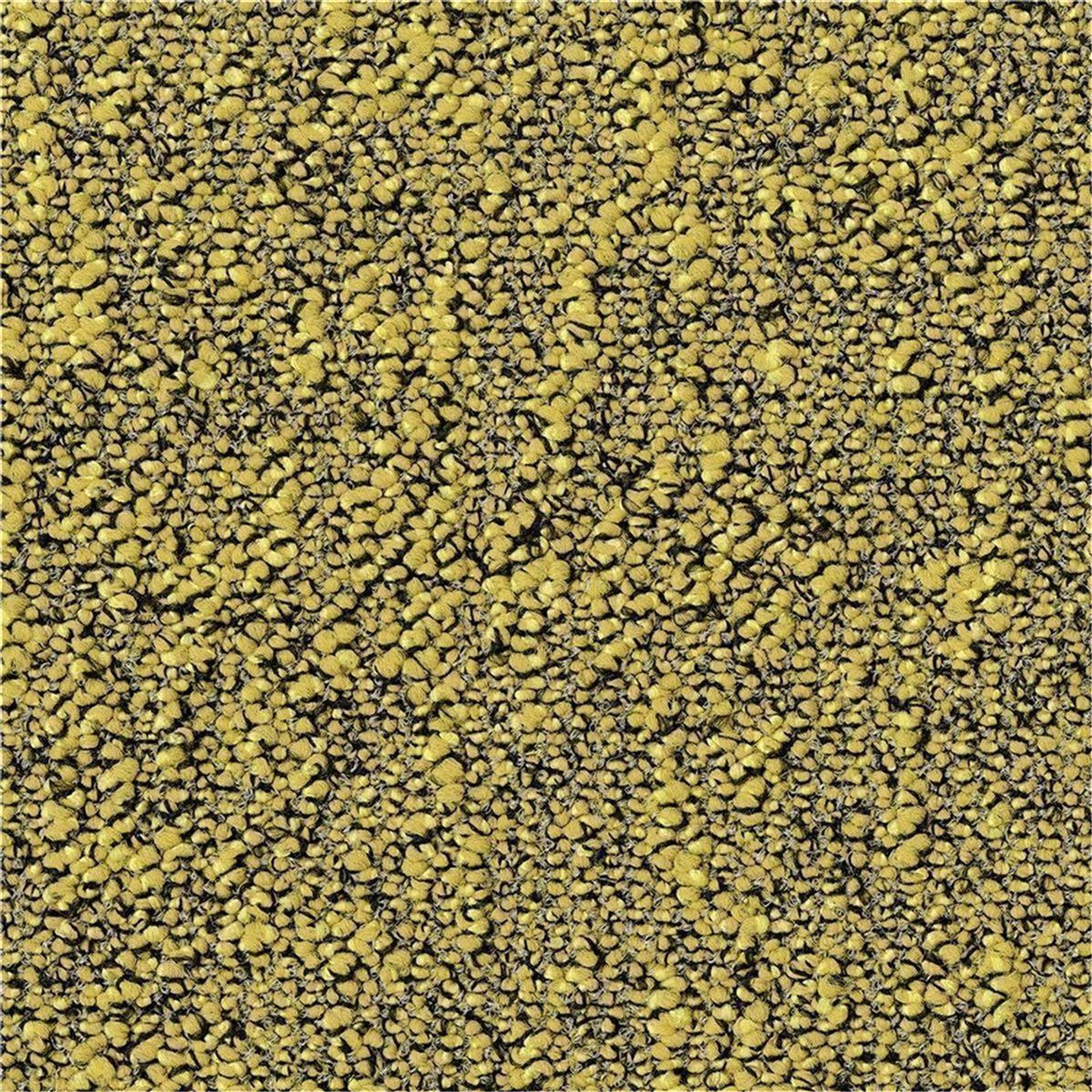 Teppichfliese 50 x 50 cm Schlinge strukturiert Desso AirMaster Earth AA71 6202 Gelb Textur