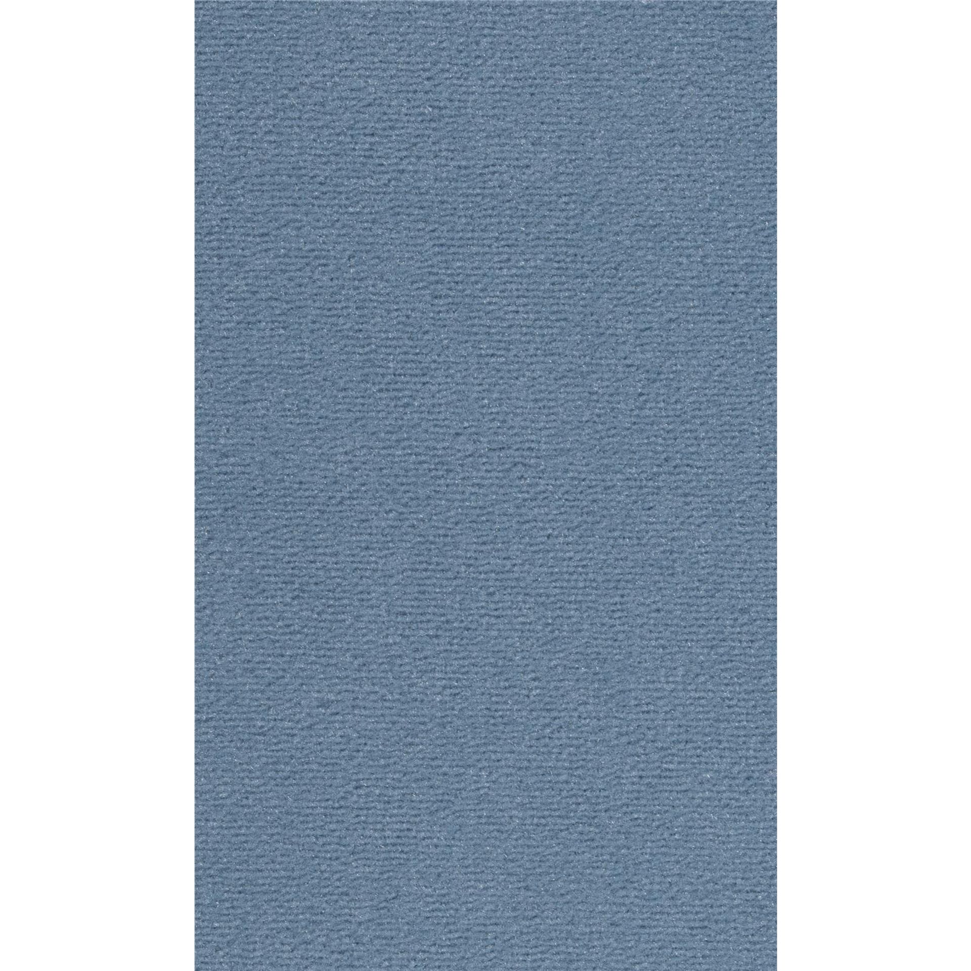 Teppichboden Vorwerk Passion 1021 BINGO Velours Blau 3R33 - Rollenbreite 500 cm