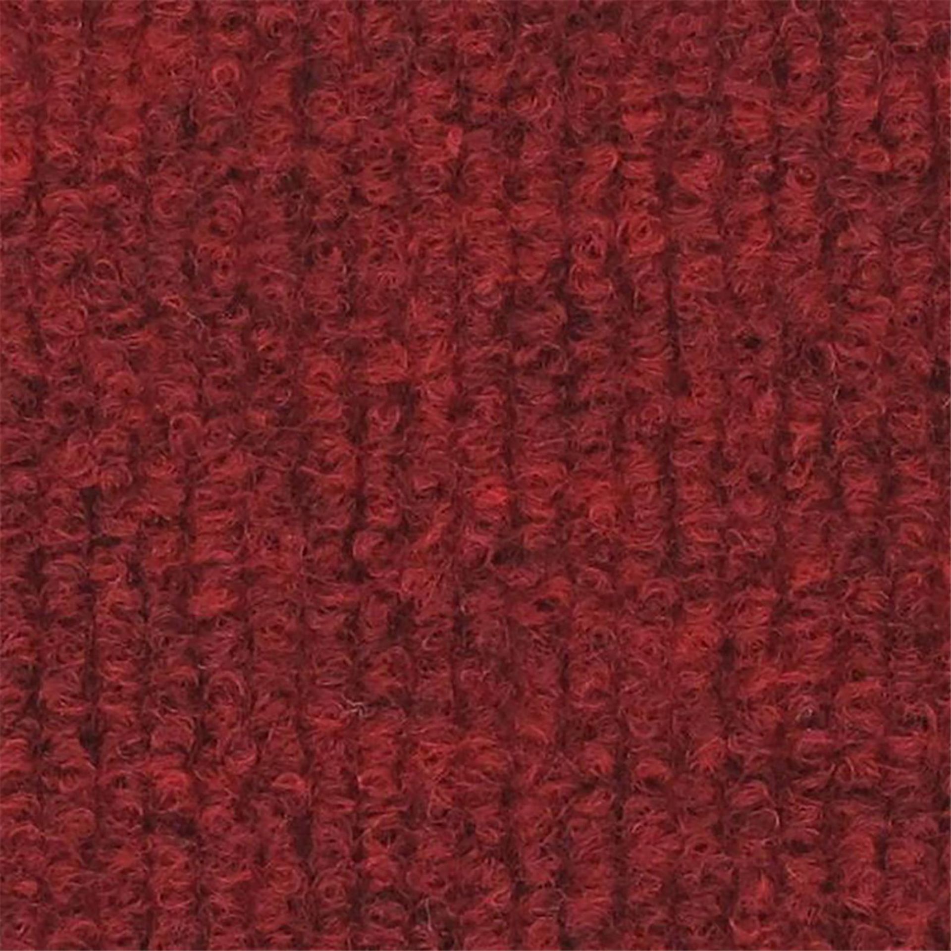 Messeboden Rips-Nadelvlies EXPOLINE Dark Red 0012 100qm ohne Schutzfolie - Rollenbreite 200 cm