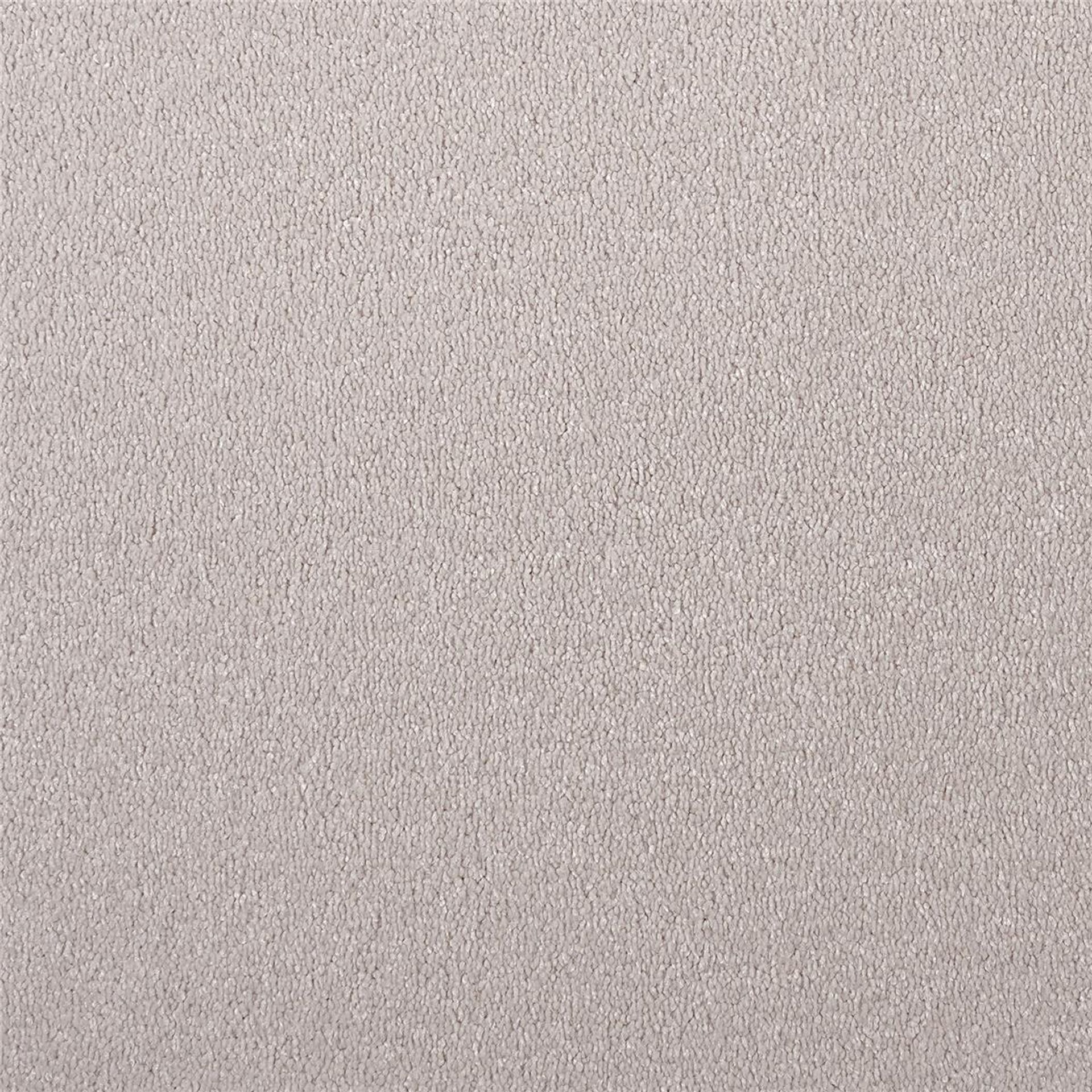 Teppichboden Infloor-Girloon Cotone Velours Weiß 501 uni - Rollenbreite 400 cm