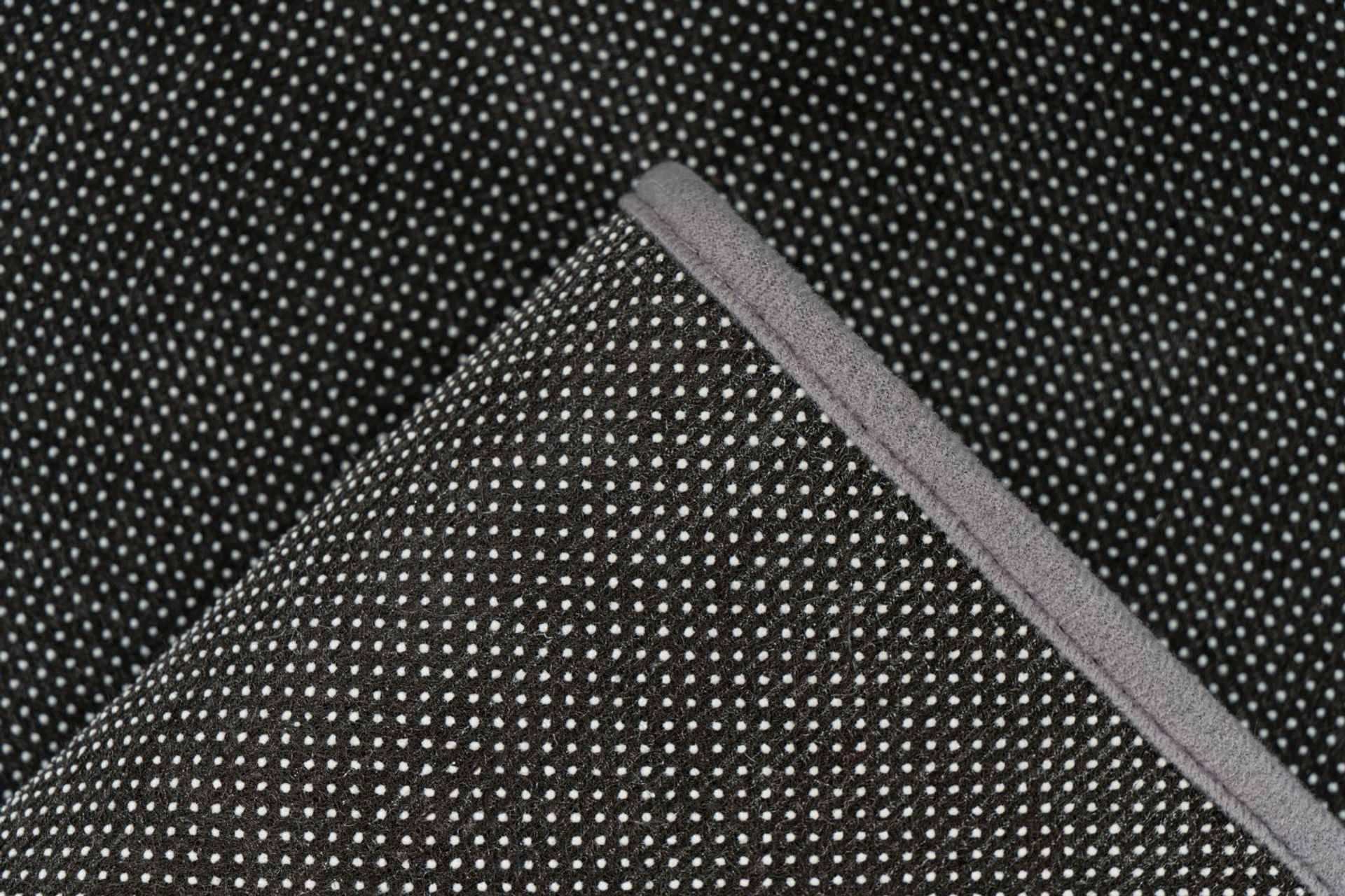 Teppich Rhodin 725 Schwarz / Weiß 200 cm x 290 cm