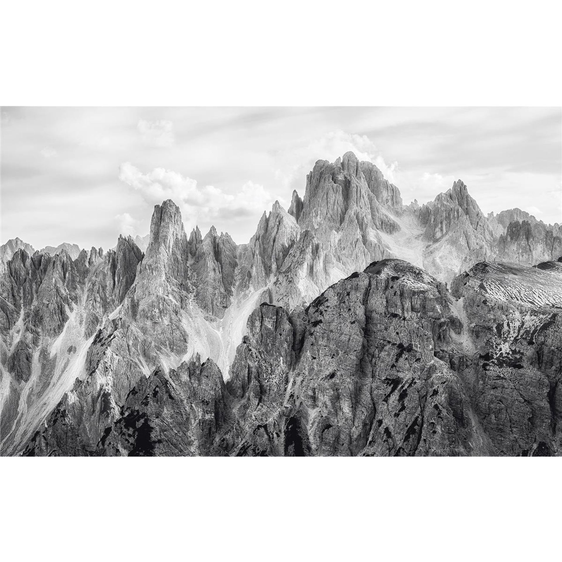 Vlies Fototapete - Peaks - Größe 400 x 250 cm