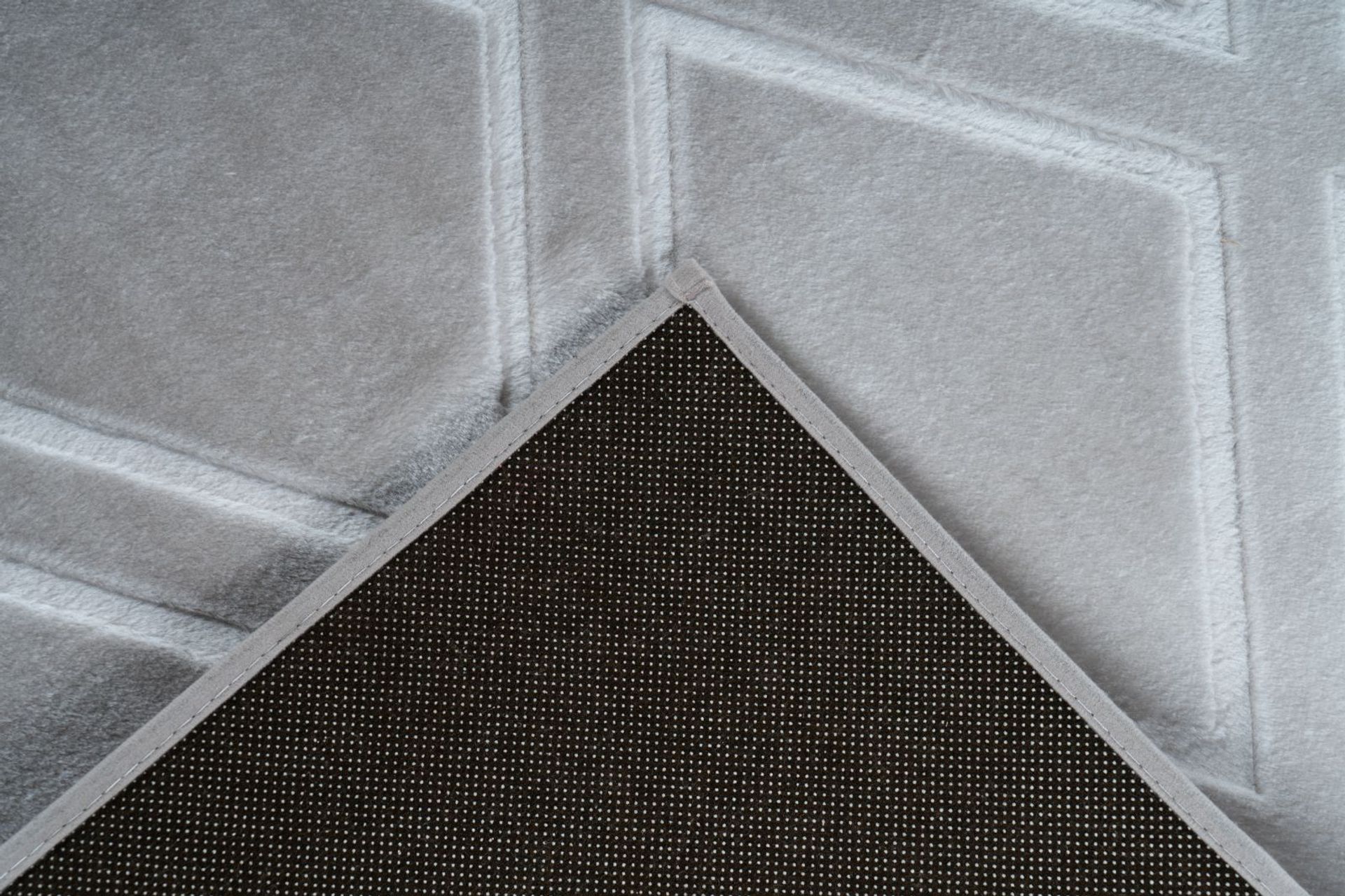Teppich Monroe 300 Grau / Blau 80 cm x 150 cm