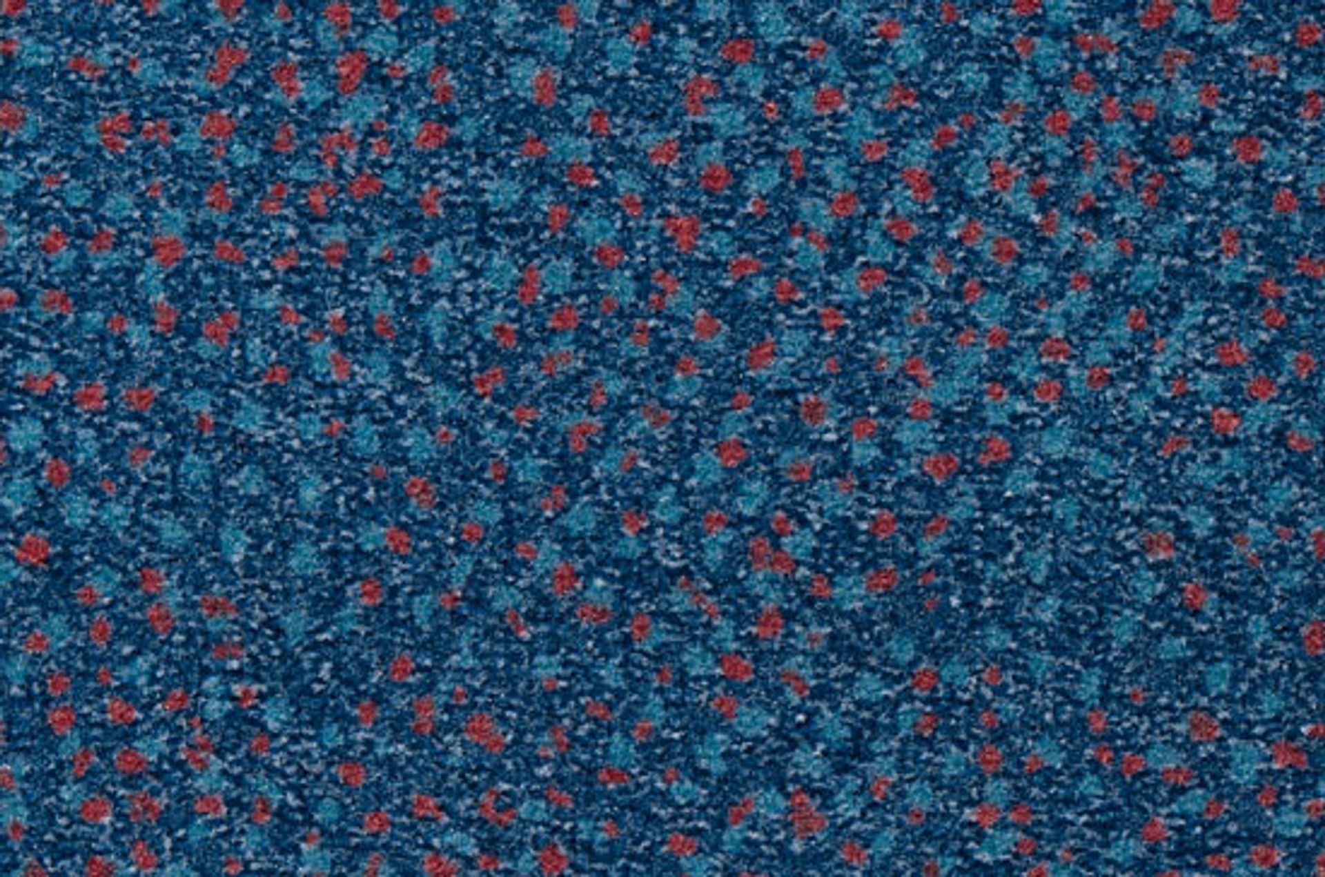 Teppichboden Vorwerk Superior 1014 VARIA DESIGN Velours Blau 3P61 - Rollenbreite 400 cm
