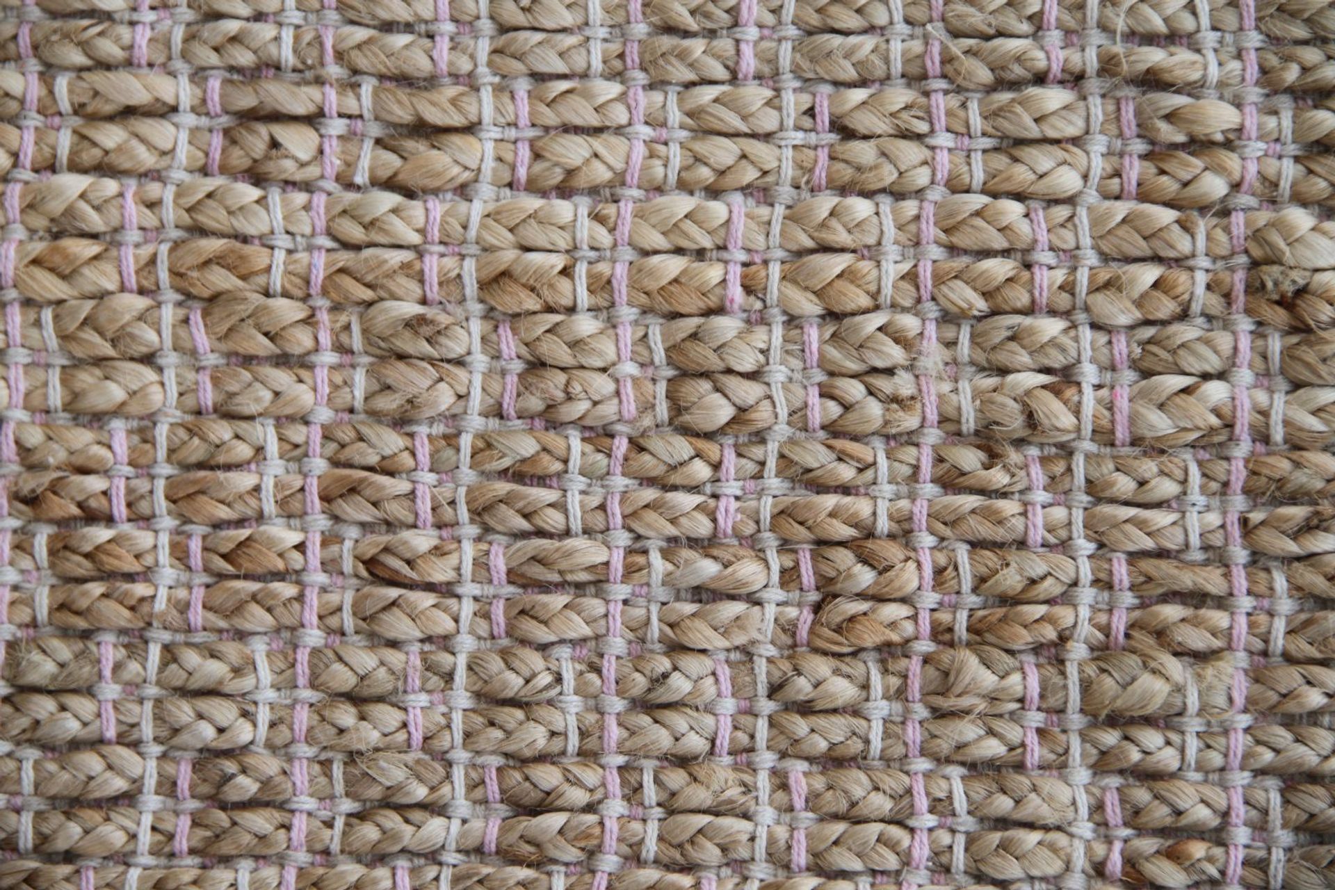 Teppich Chess 310 Natur / Pink 80 cm x 150 cm