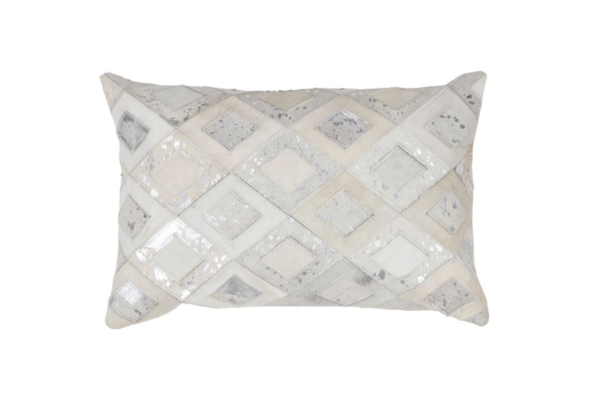 Kissen (gefüllt) Spark Pillow 110 Grau / Silber 40 cm x 60 cm