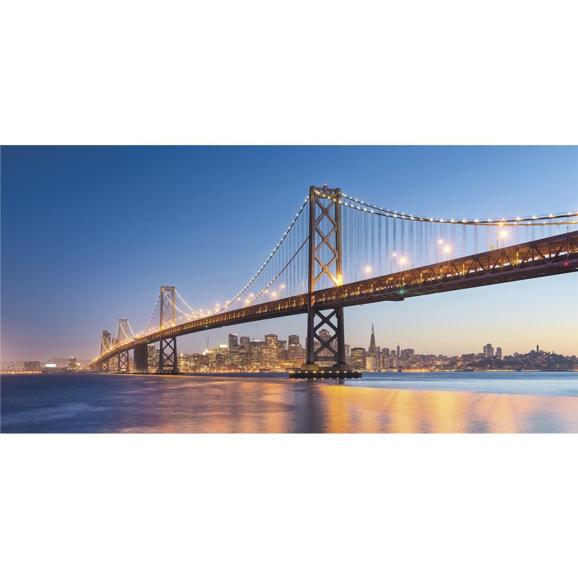 Vlies Fototapete - Spectacular San Francisco - Größe 200 x 100 cm