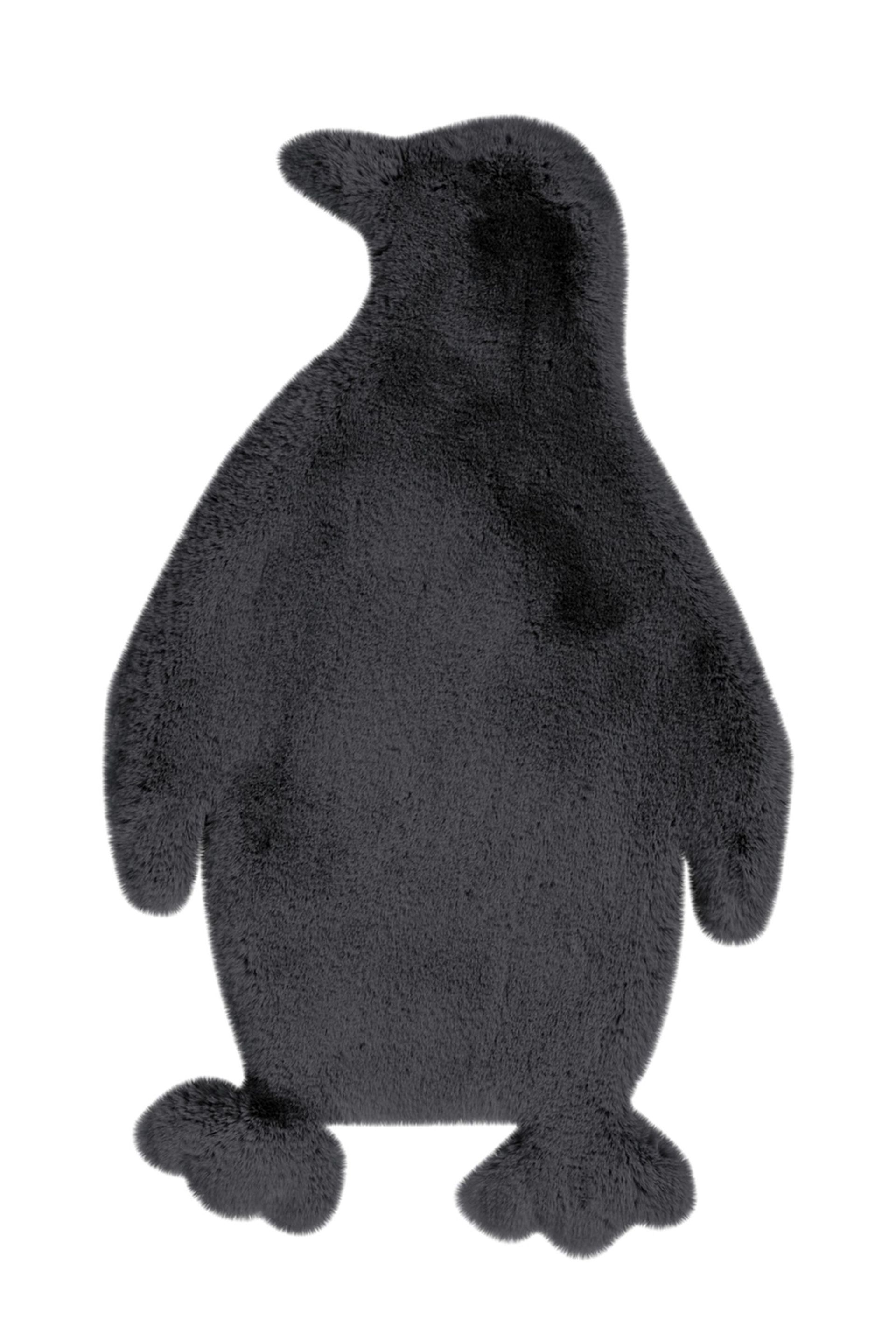 Teppich Lovely Kids 525-Penguin Anthrazit 52 cm x 90 cm