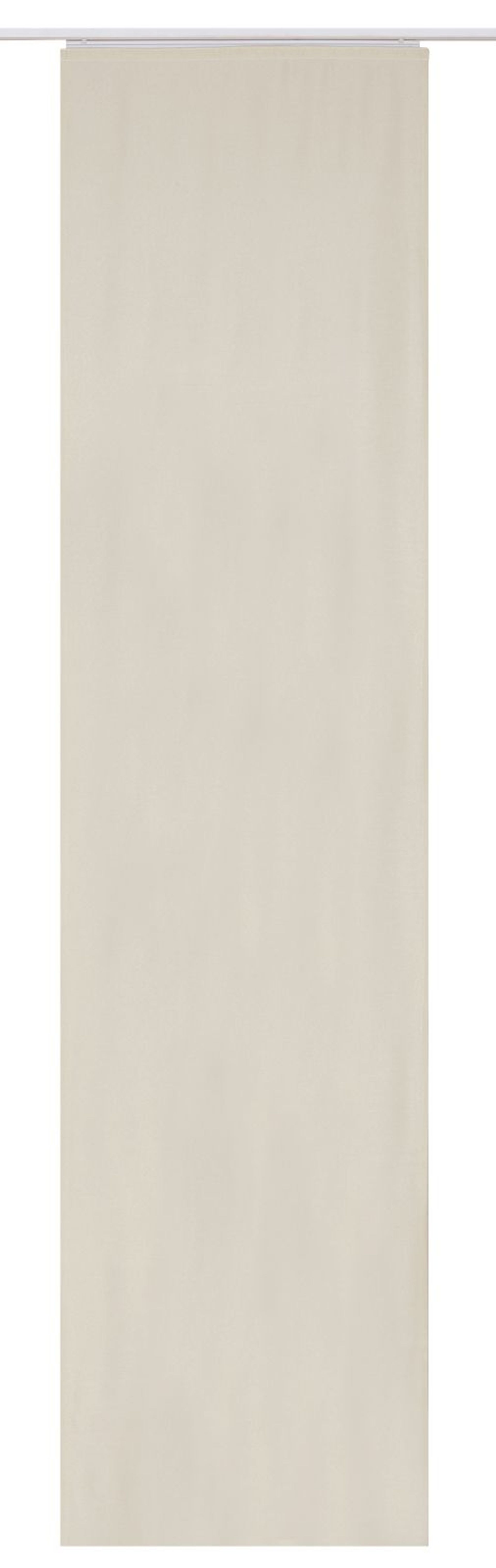 Flächenvorhang SV Lino 09 beige B:60cm L:245cm