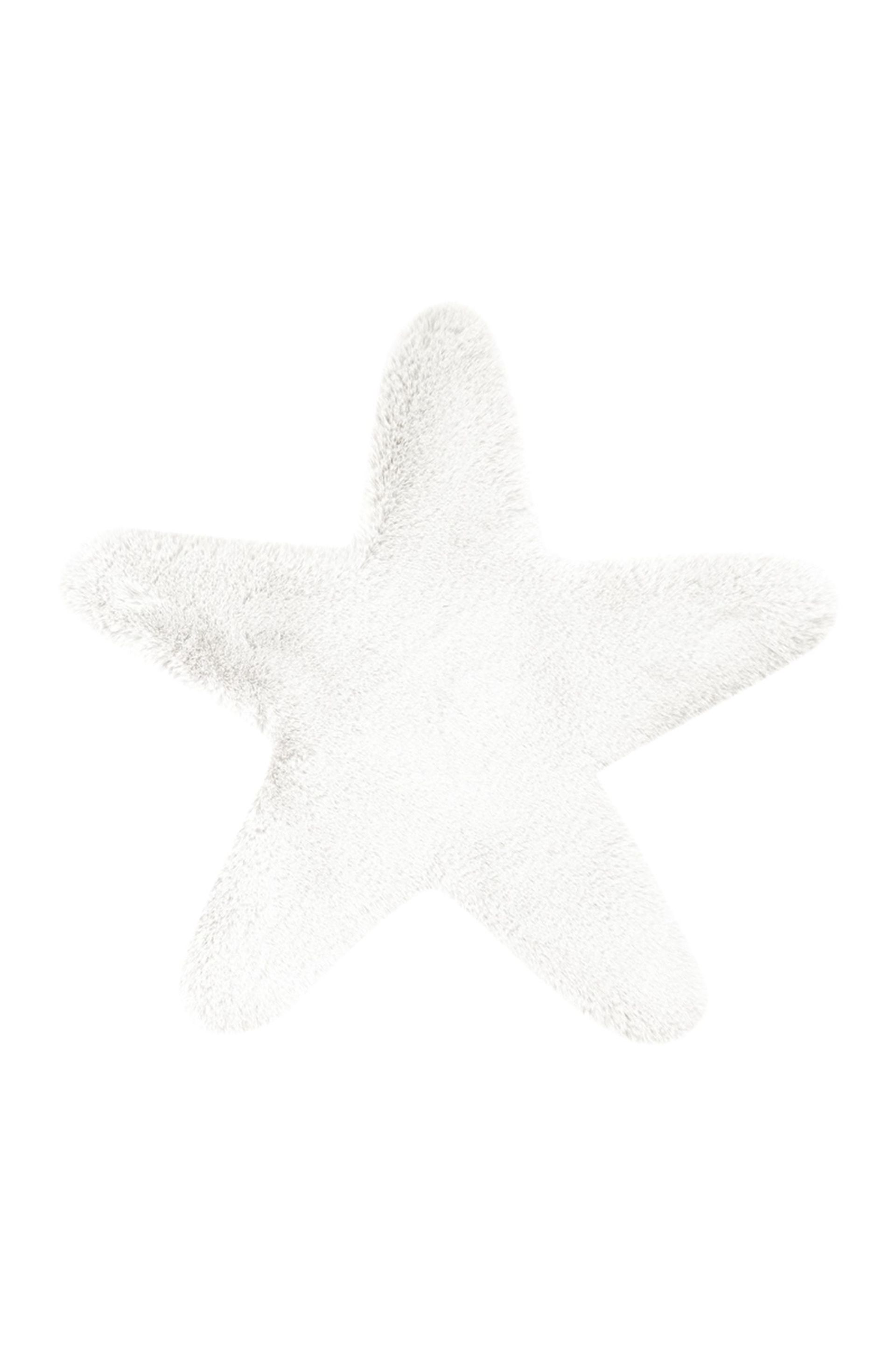 Teppich Lovely Kids 1025-Star Weiß 60 cm x 63 cm