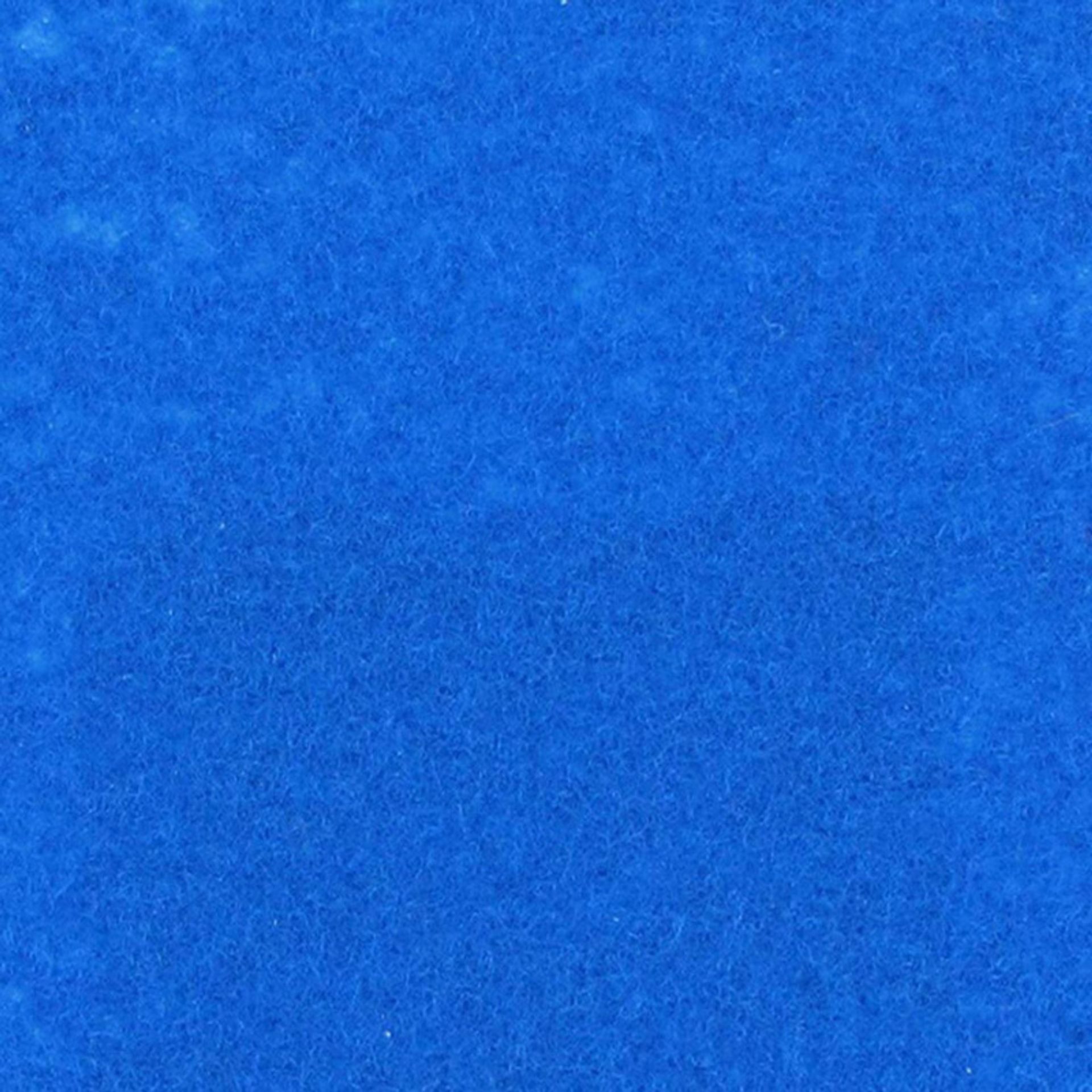 Messeboden Flacher-Nadelvlies EXPOSTYLE Sky Blue 0904 mit Schutzfolie  - Rollenbreite 200 cm