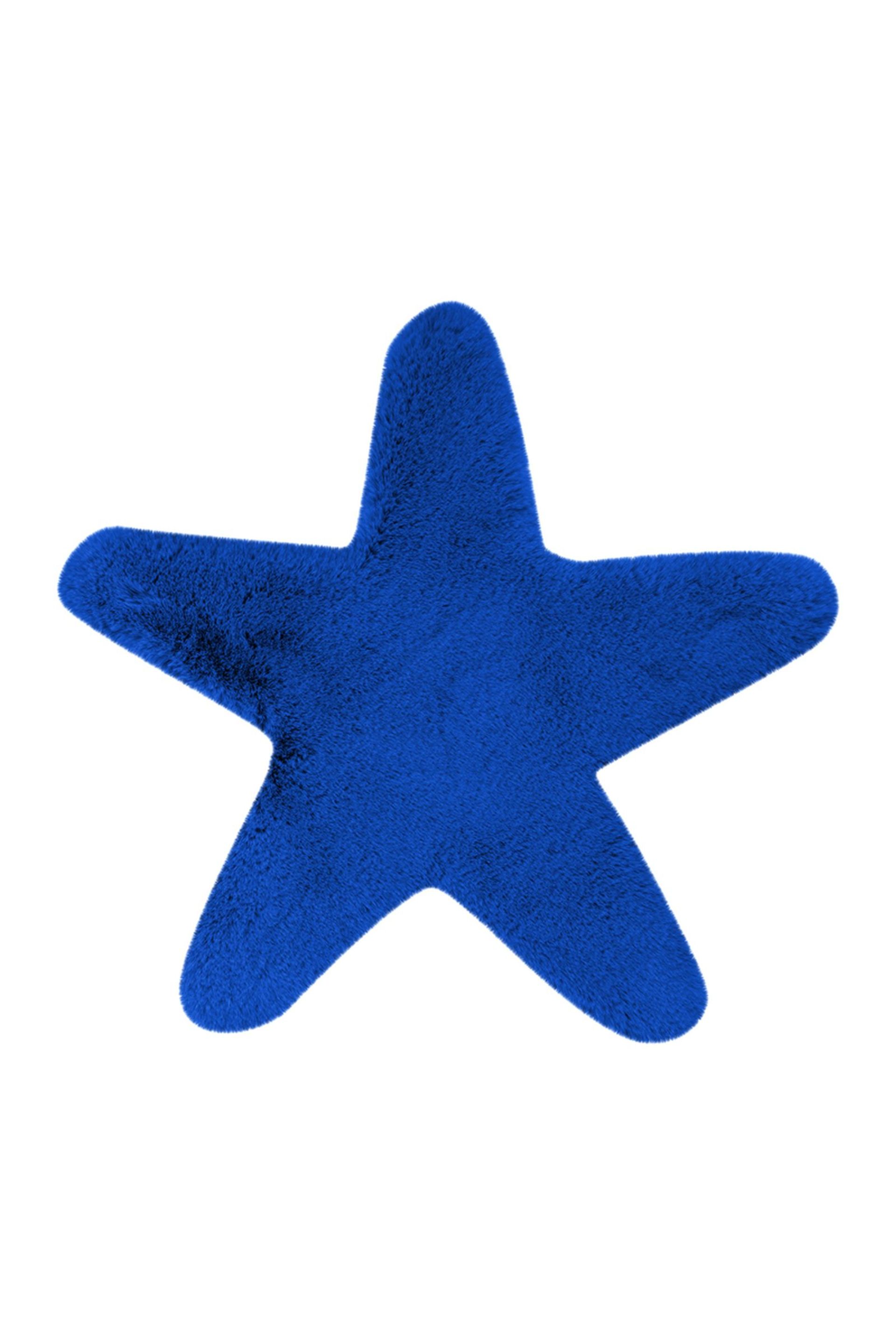 Teppich Lovely Kids 1025-Star Blau 60 cm x 63 cm