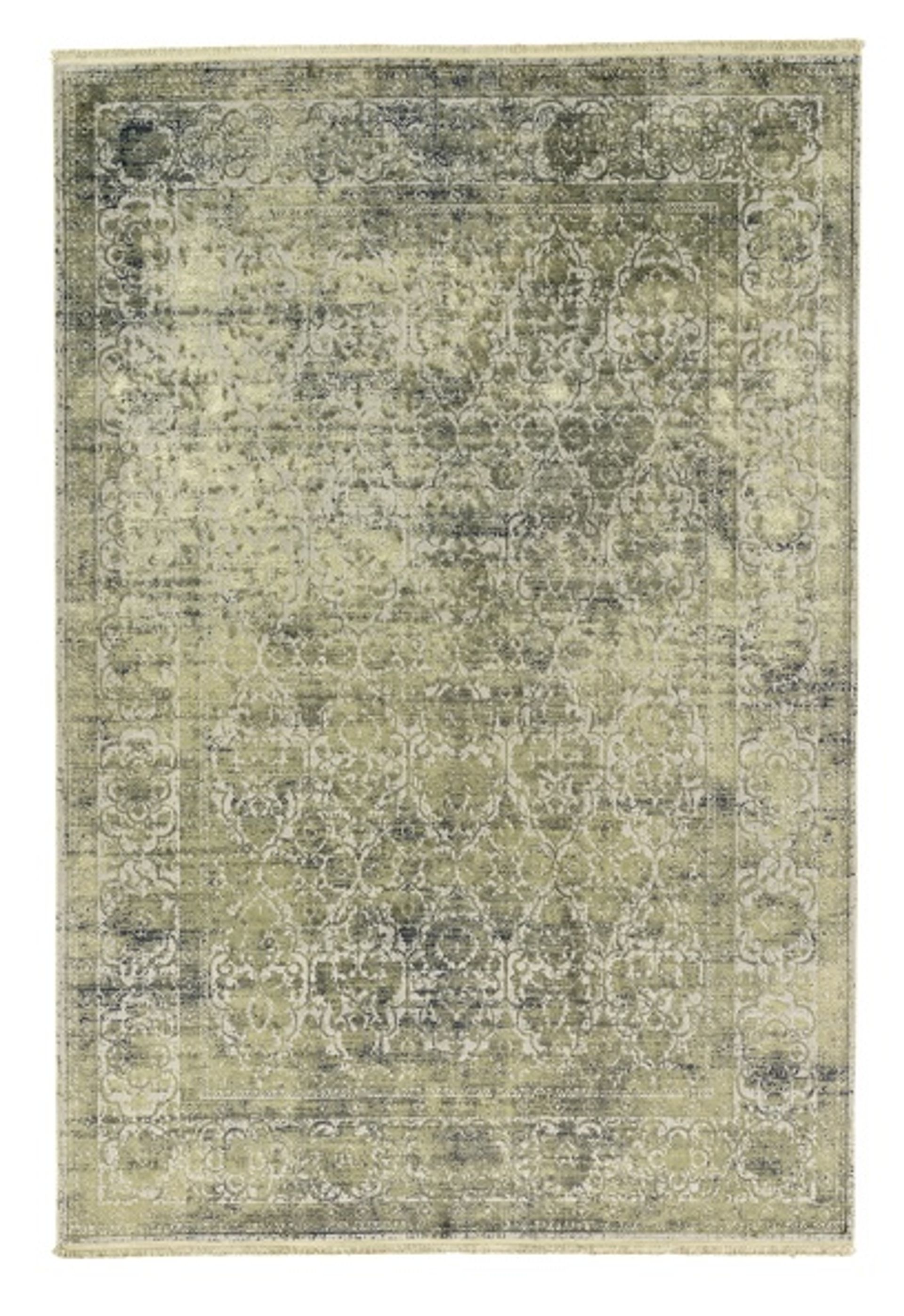 Teppich VELVET Olivgrün - 80 cm x 150 cm