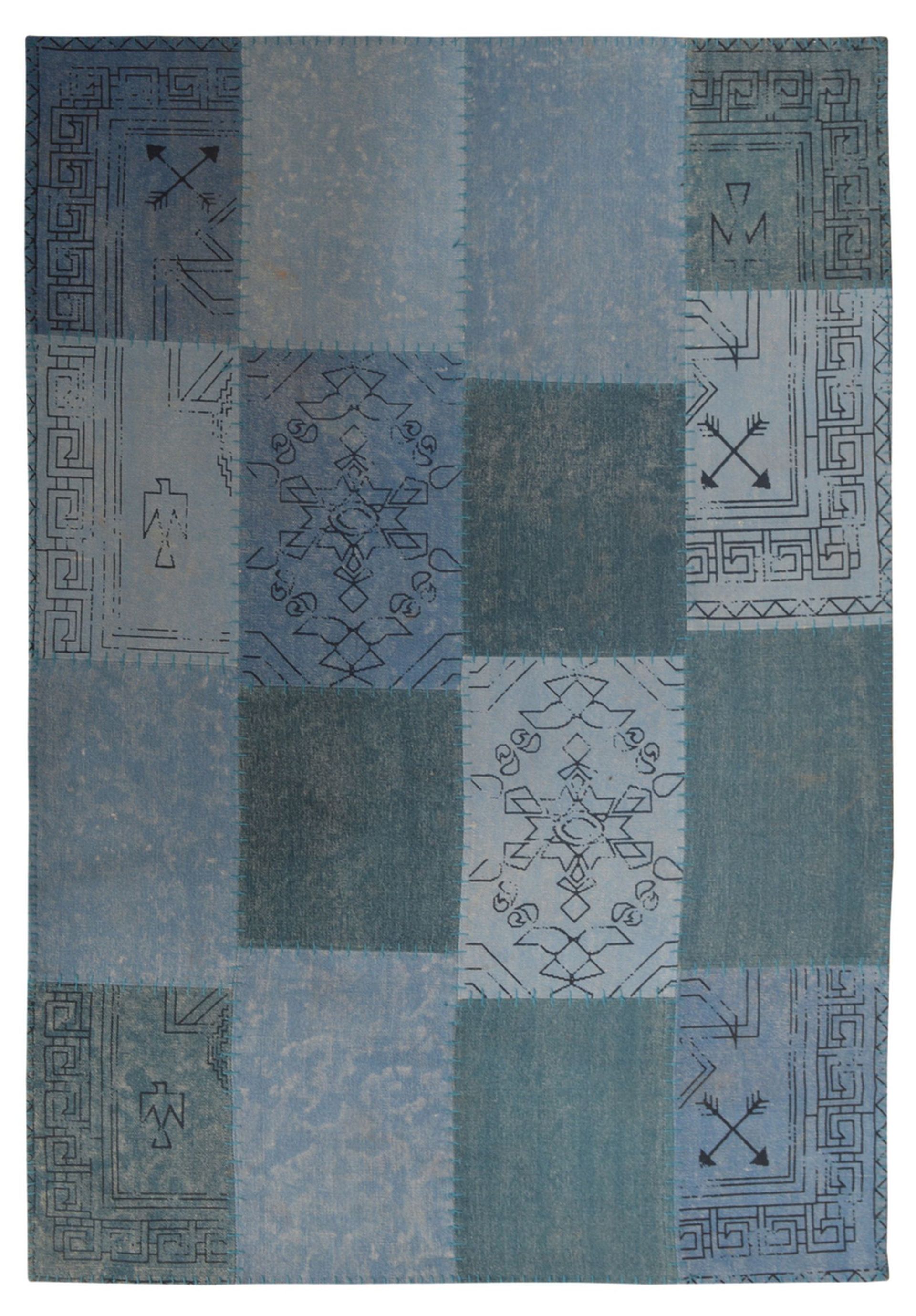 Teppich Lyrical 210 Multi / Blau 120 cm x 170 cm