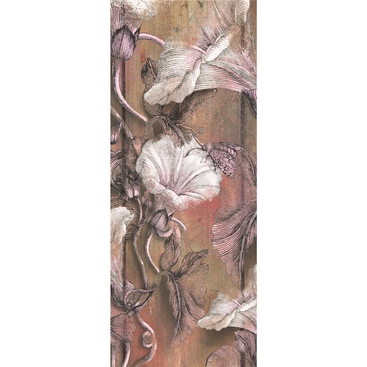 Vlies Fototapete - Bloomin Panel - Größe 100 x 250 cm