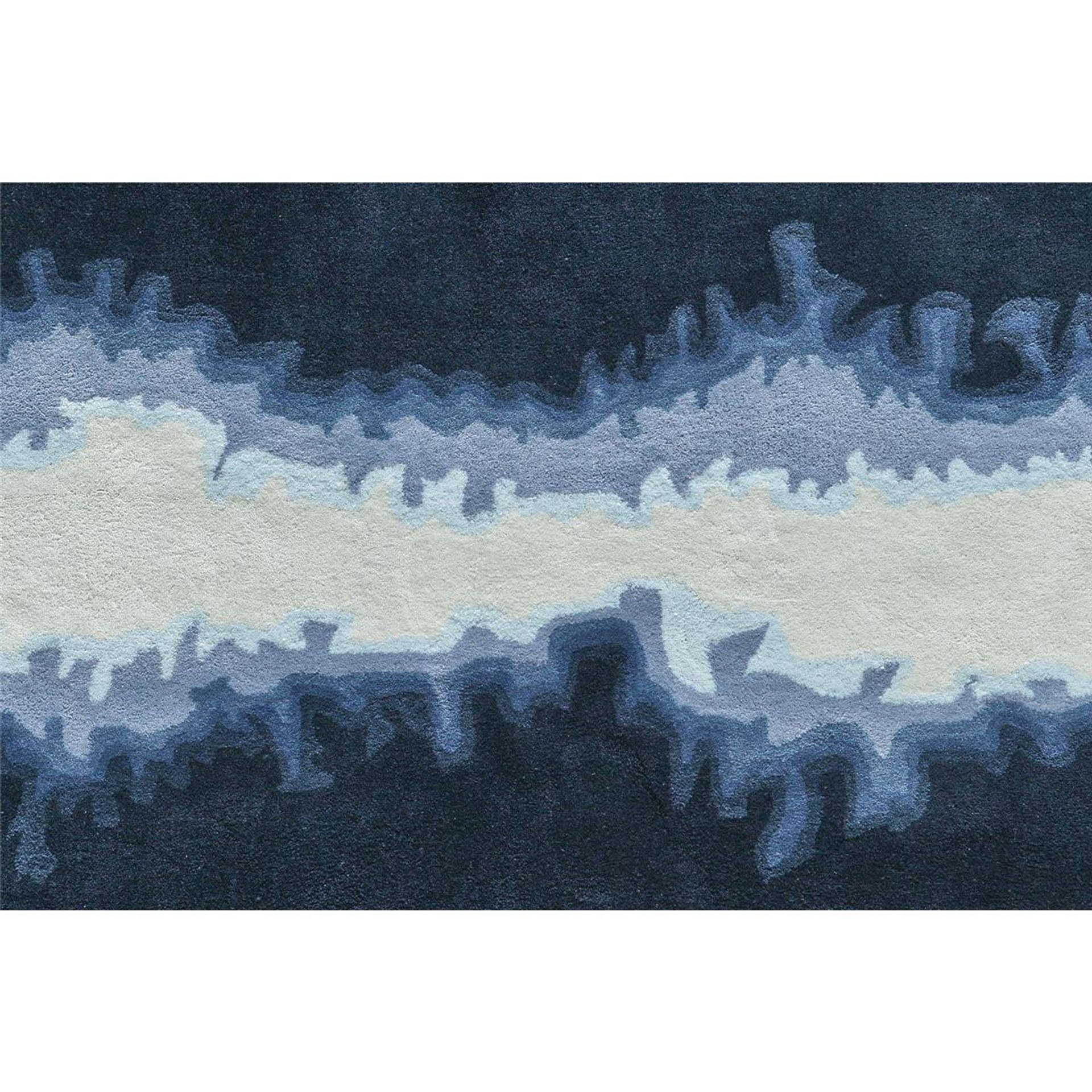 Teppich Spirit 3090 Blau / Weiß 170 cm x 240 cm