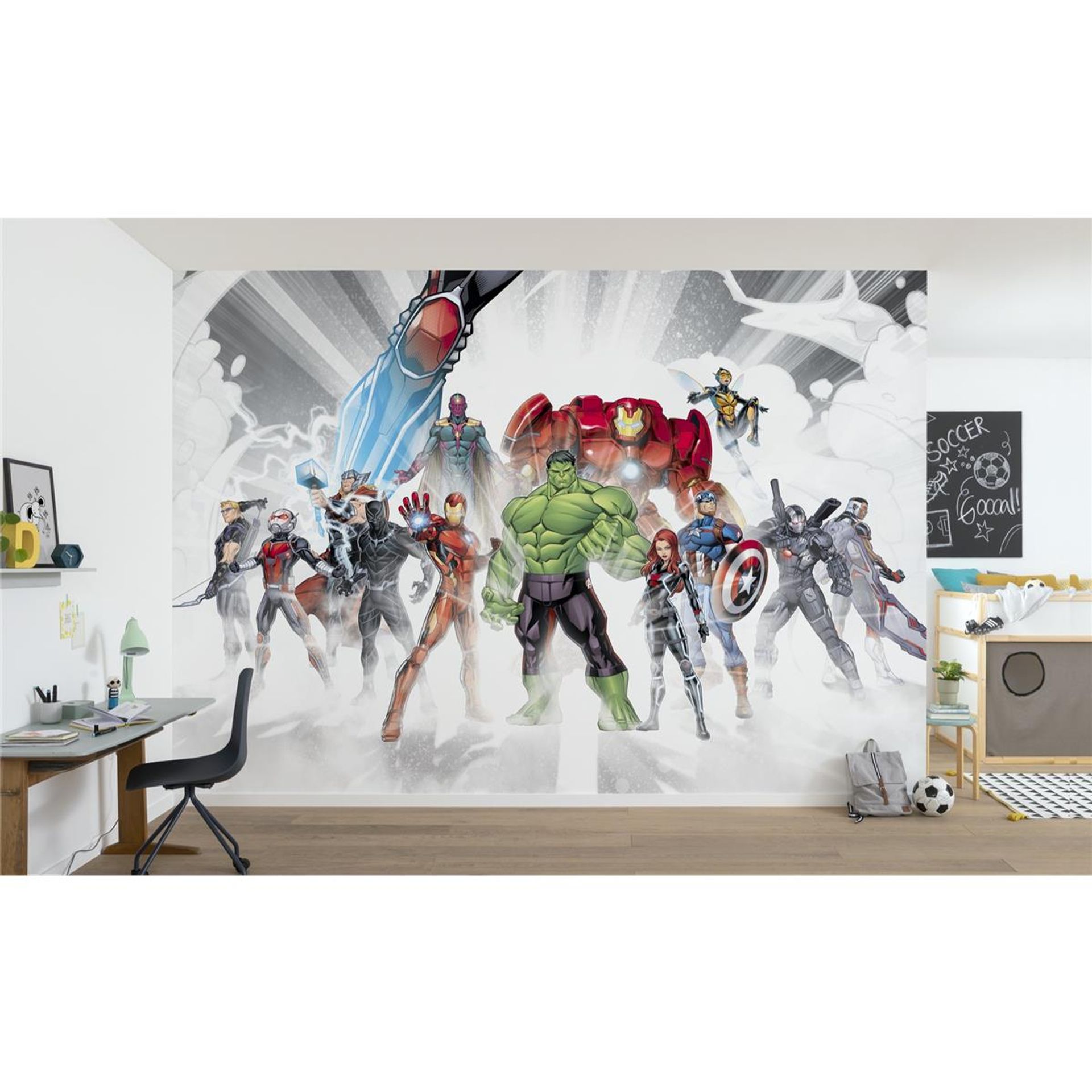 Papier Fototapete - Avengers Unite - Größe 368 x 254 cm