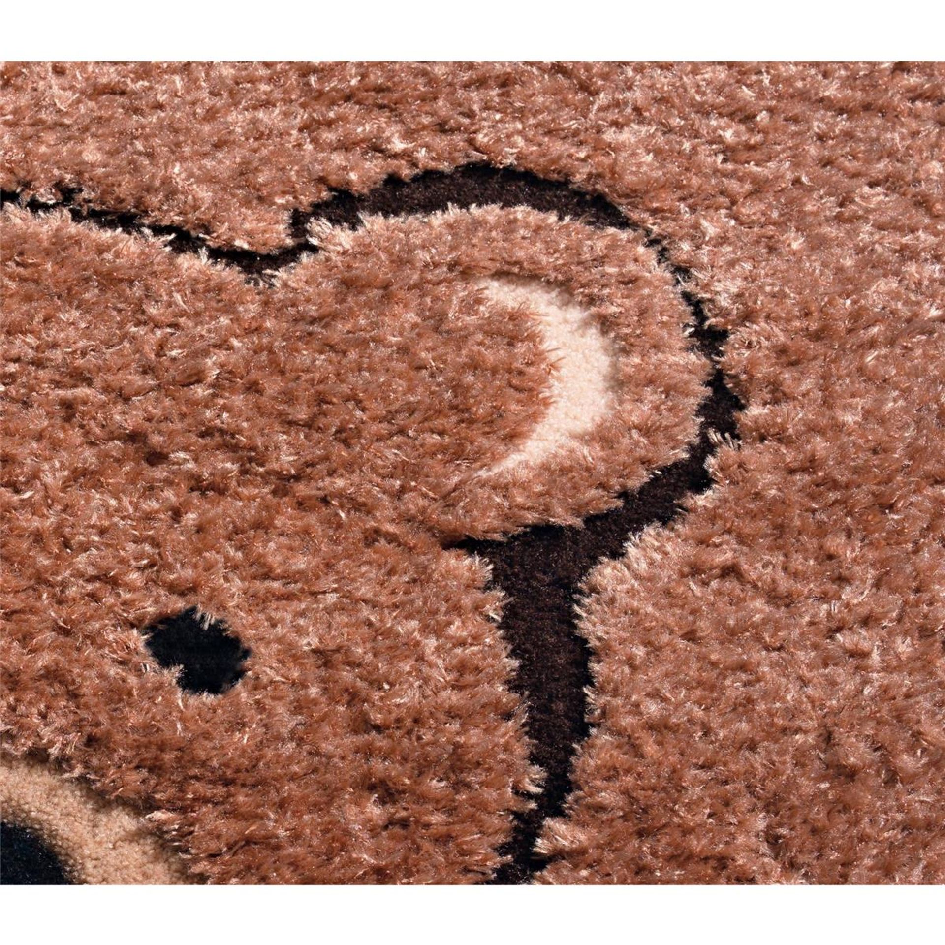 Teppich Joy 4212 Braun Teddy 70 cm x 110 cm