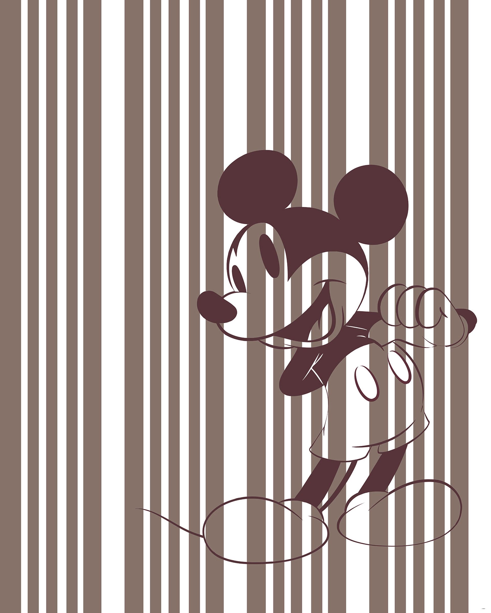 Vlies Fototapete - Mickey Tone-on-Tone - Größe 200 x 250 cm
