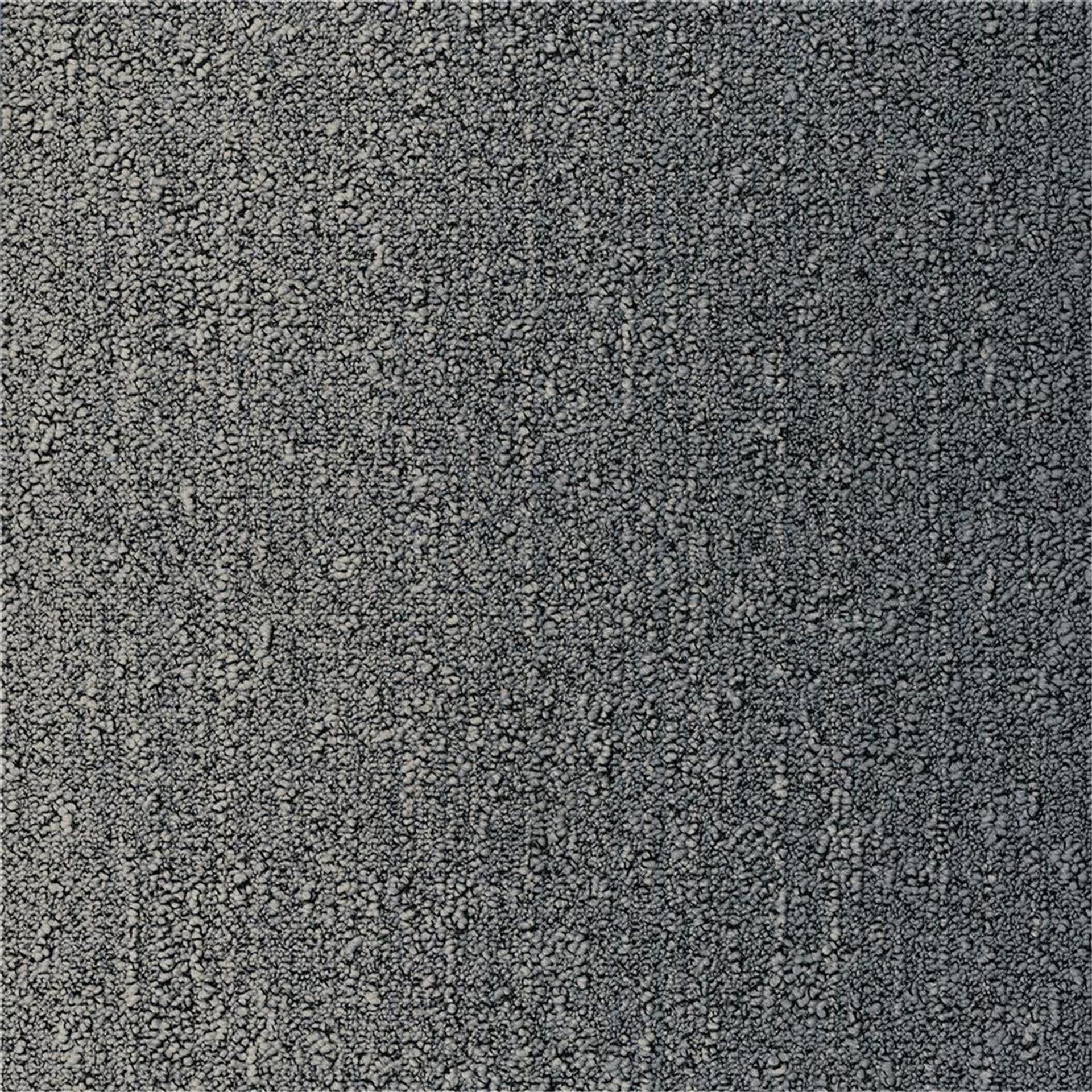 Teppichfliesen 50 x 50 cm Schlinge strukturiert Fuse B755 8905 Grau Textur