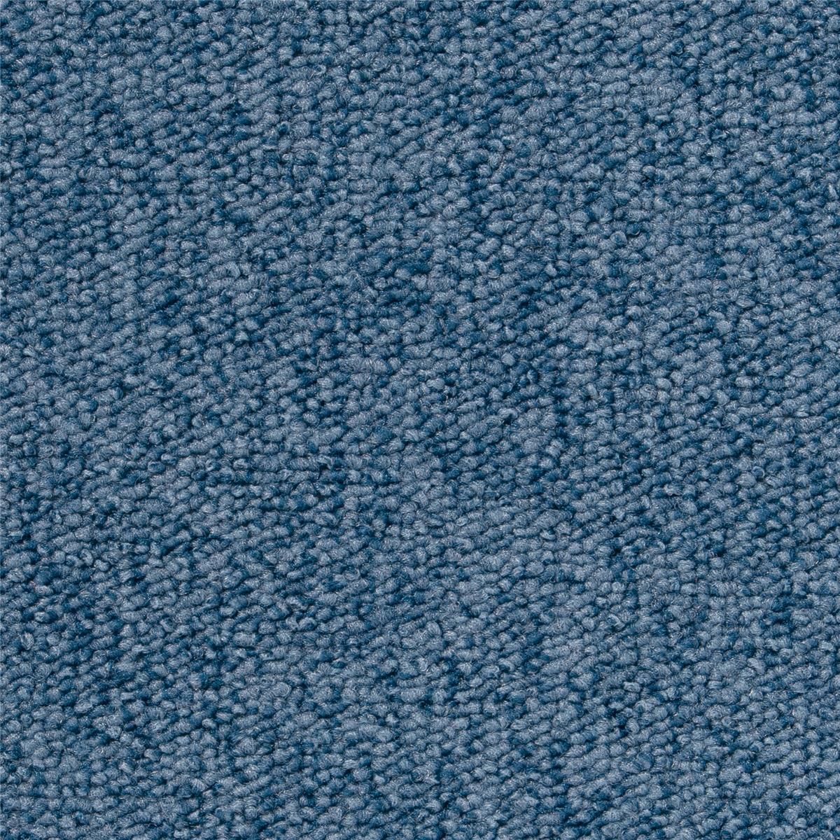 Teppichboden Vorwerk Passion 1005 RONDO Schlinge Blau 3R29 - Rollenbreite 500 cm