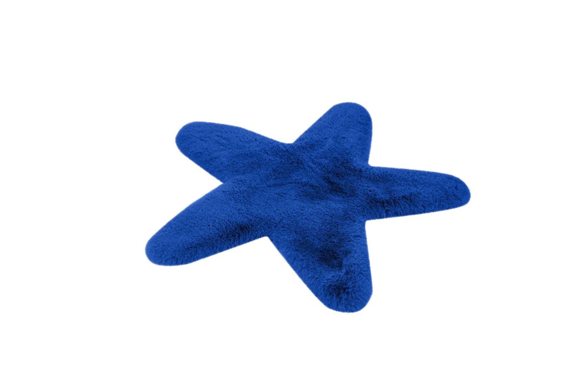 Teppich Lovely Kids 1025-Star Blau 60 cm x 63 cm