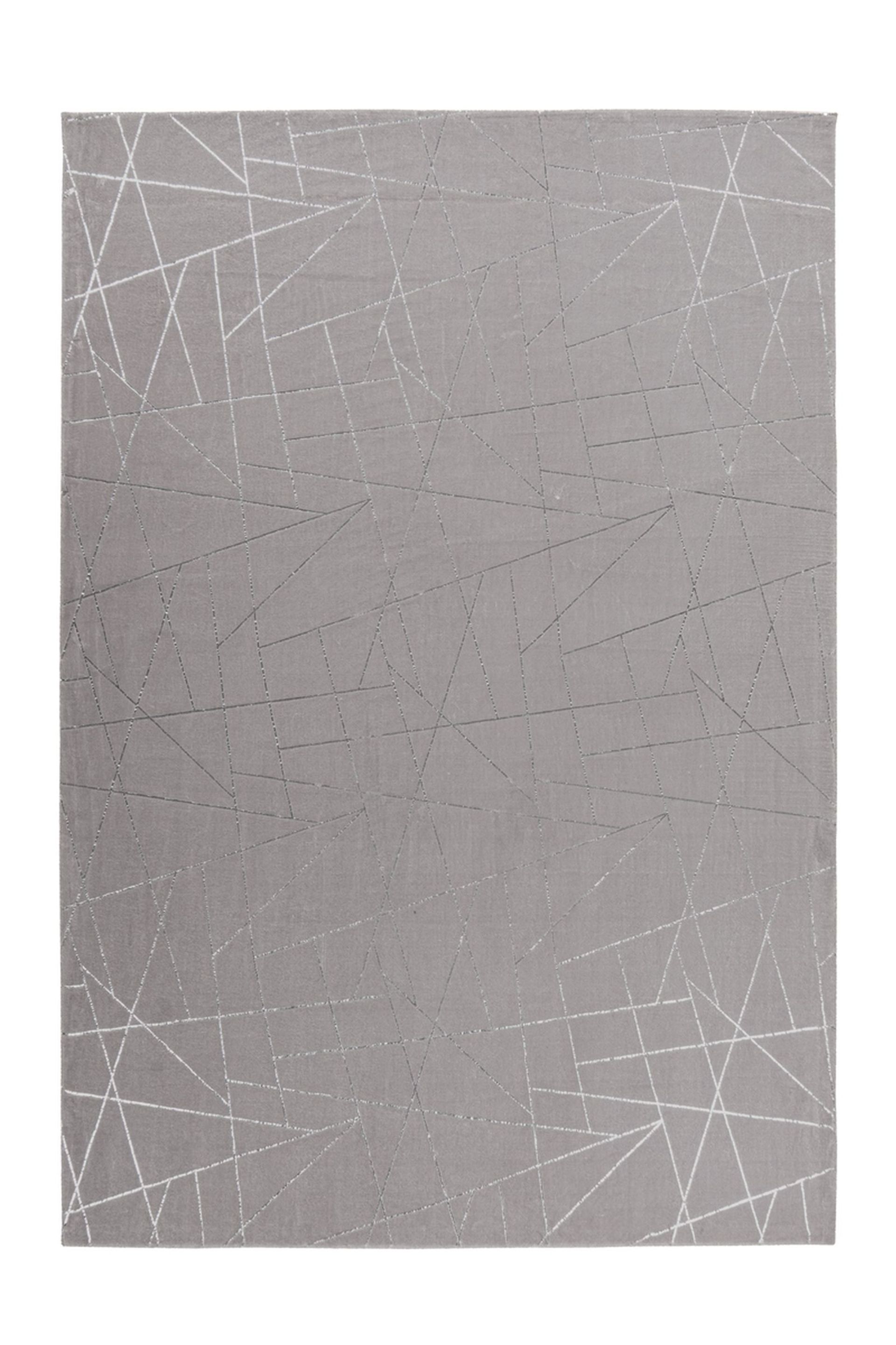 Teppich Bijou 125 Taupe / Silber 160 cm x 230 cm