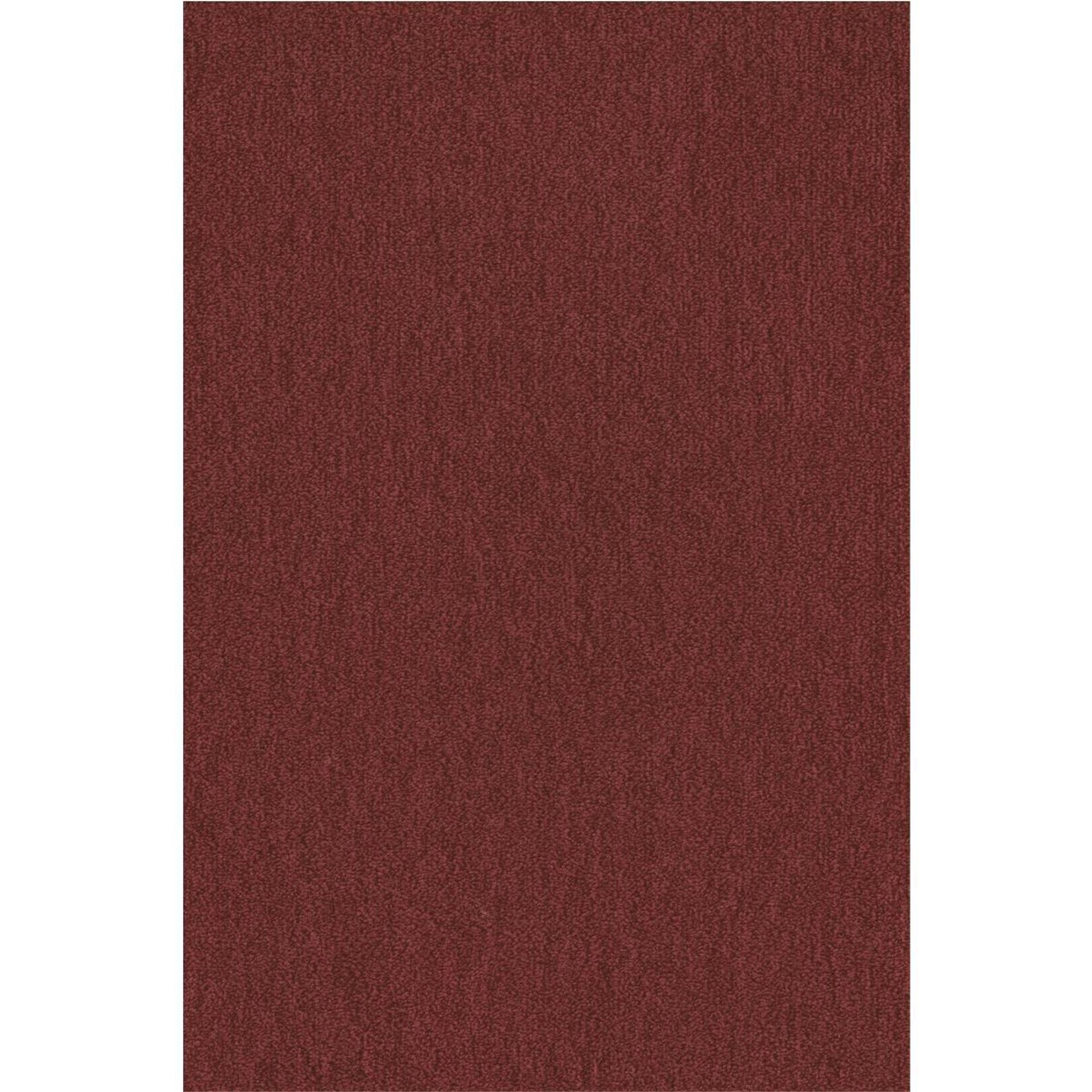Teppichboden Vorwerk Passion 1002 NUTRIA MELANGE Velours Rot 1P45 - Rollenbreite 500 cm