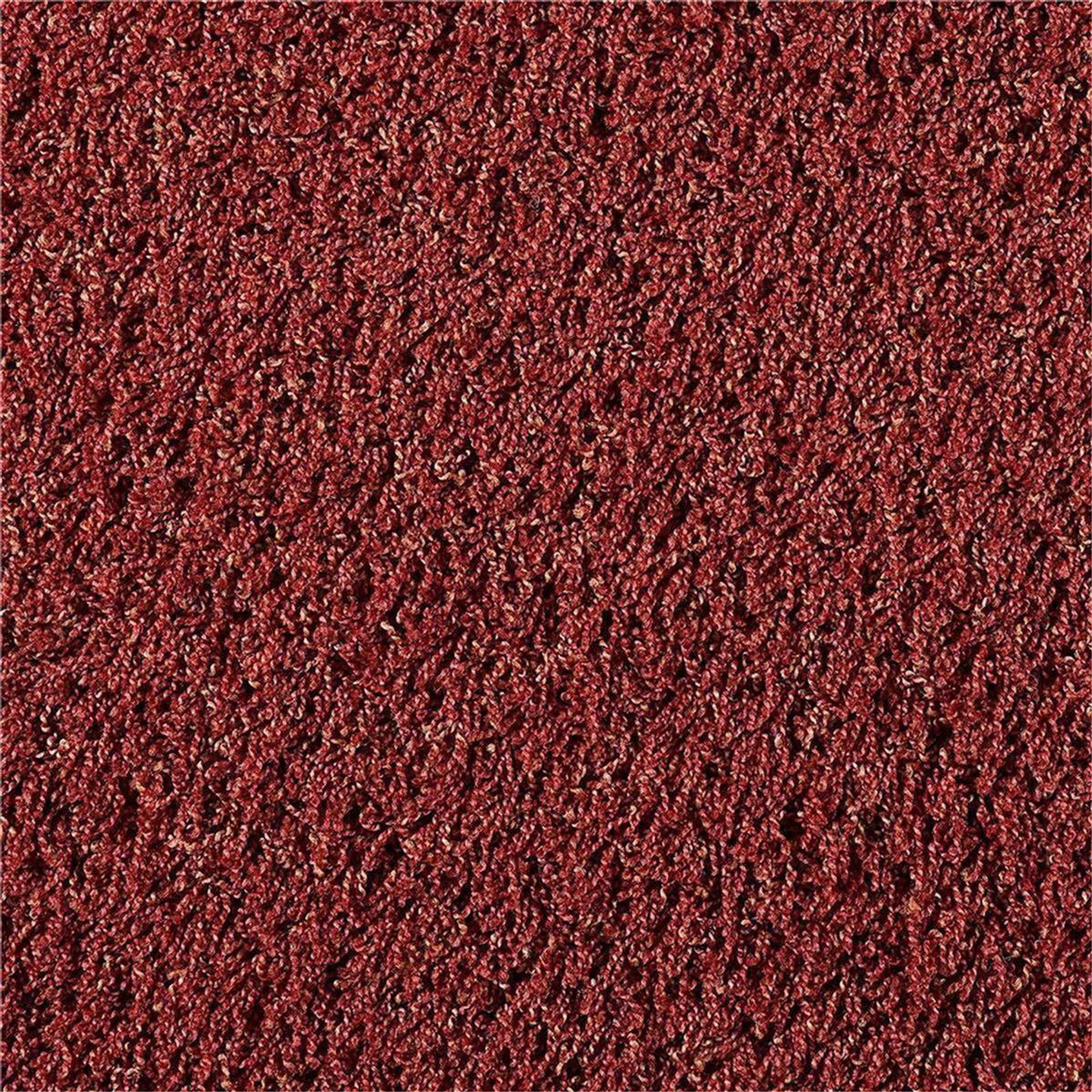 Teppichboden Infloor-Girloon Cottel Shag/Langflor Rot 140 meliert - Rollenbreite 200 cm