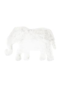 Teppich Lovely Kids 125-Elephant Weiß 60 cm x 90 cm