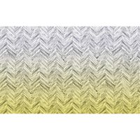 Vlies Fototapete - Herringbone Yellow - Größe 400 x 250 cm