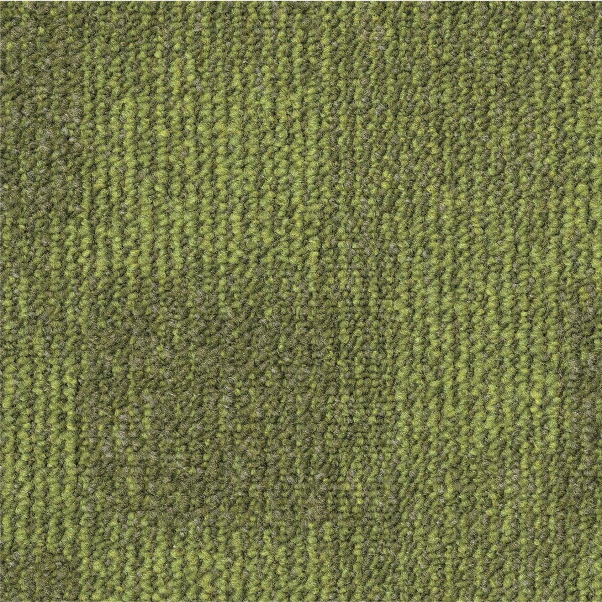 Teppichfliesen 50 x 50 cm Schlinge strukturiert Essence Maze AA93 7071 Grün Geometrisch