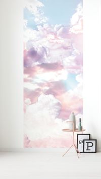 Vlies Fototapete - Clouds Panel - Größe 100 x 250 cm