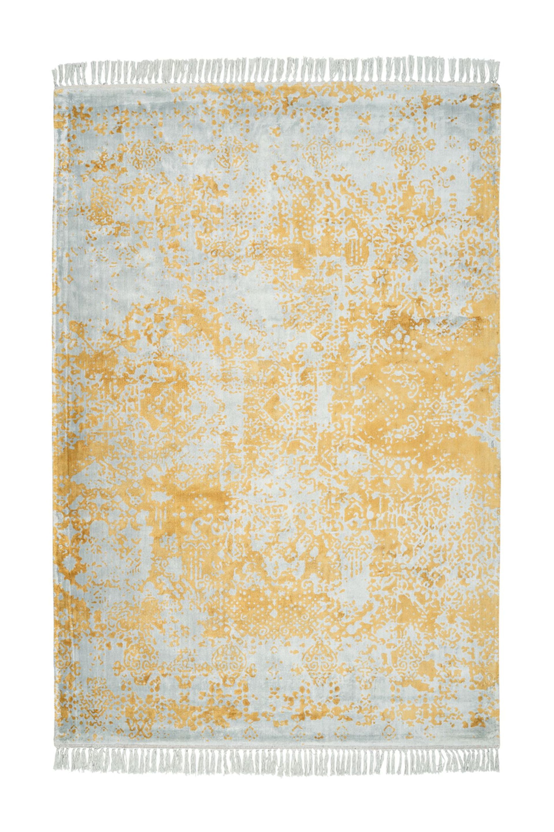 Teppich Dolce Vita 325 Grau / Gold 120 cm x 170 cm