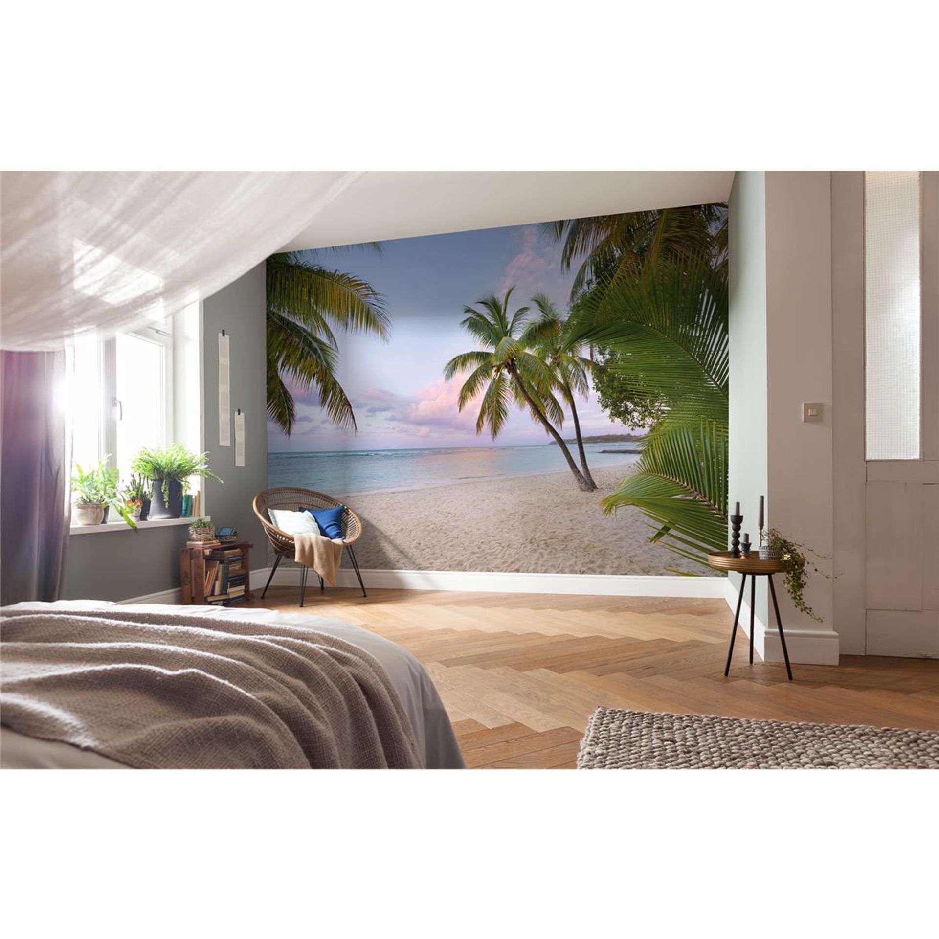 Vlies Fototapete - Paradise Morning - Größe 400 x 250 cm
